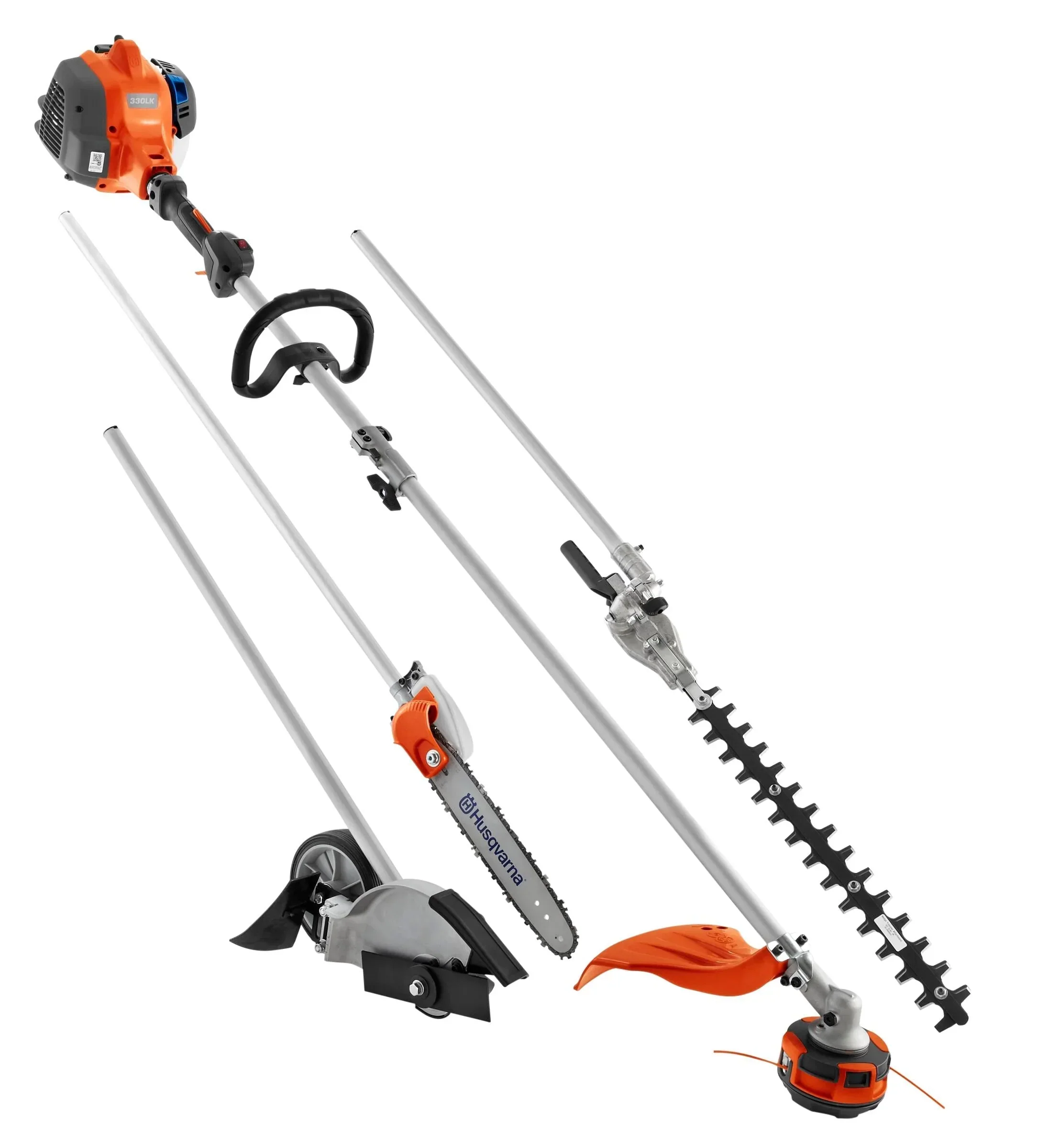 Husqvarna Gas String Trimmer, 28-cc 2-cycle, 20-in Straight Shaft, Attachment And Edger Capable - 330LK 970545001 - Image 9 Husqvarna Gas String Trimmer, 28-cc 2-cycle, 20-in Straight Shaft, Attachment And Edger Capable - 330LK 970545001 - Image 9