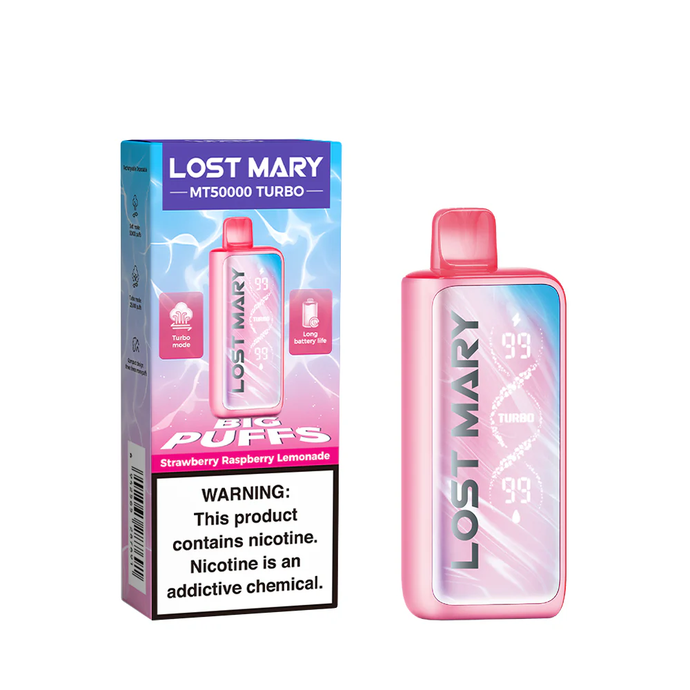 LOST MARY MT50K Turbo ładowalny jednorazowy e-papieros (wszystkie smaki)