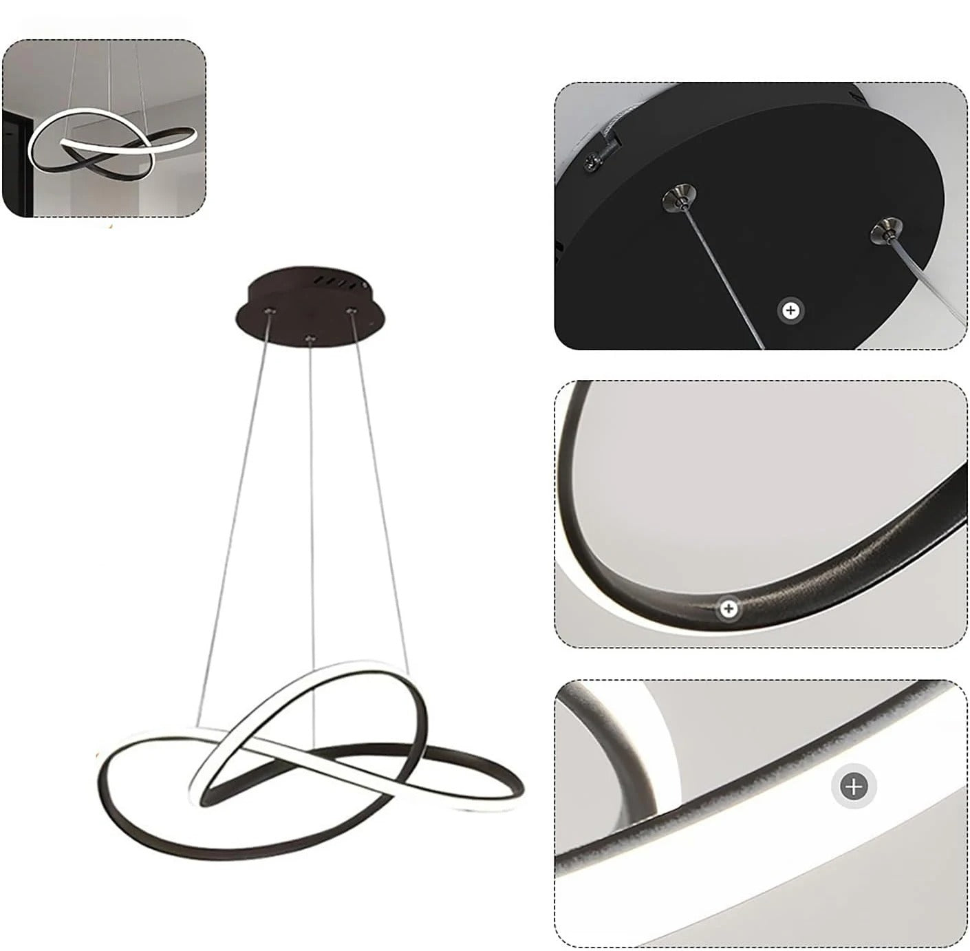CloverGlow – Moderne Scandinavische Hanglamp met Klaverdesign