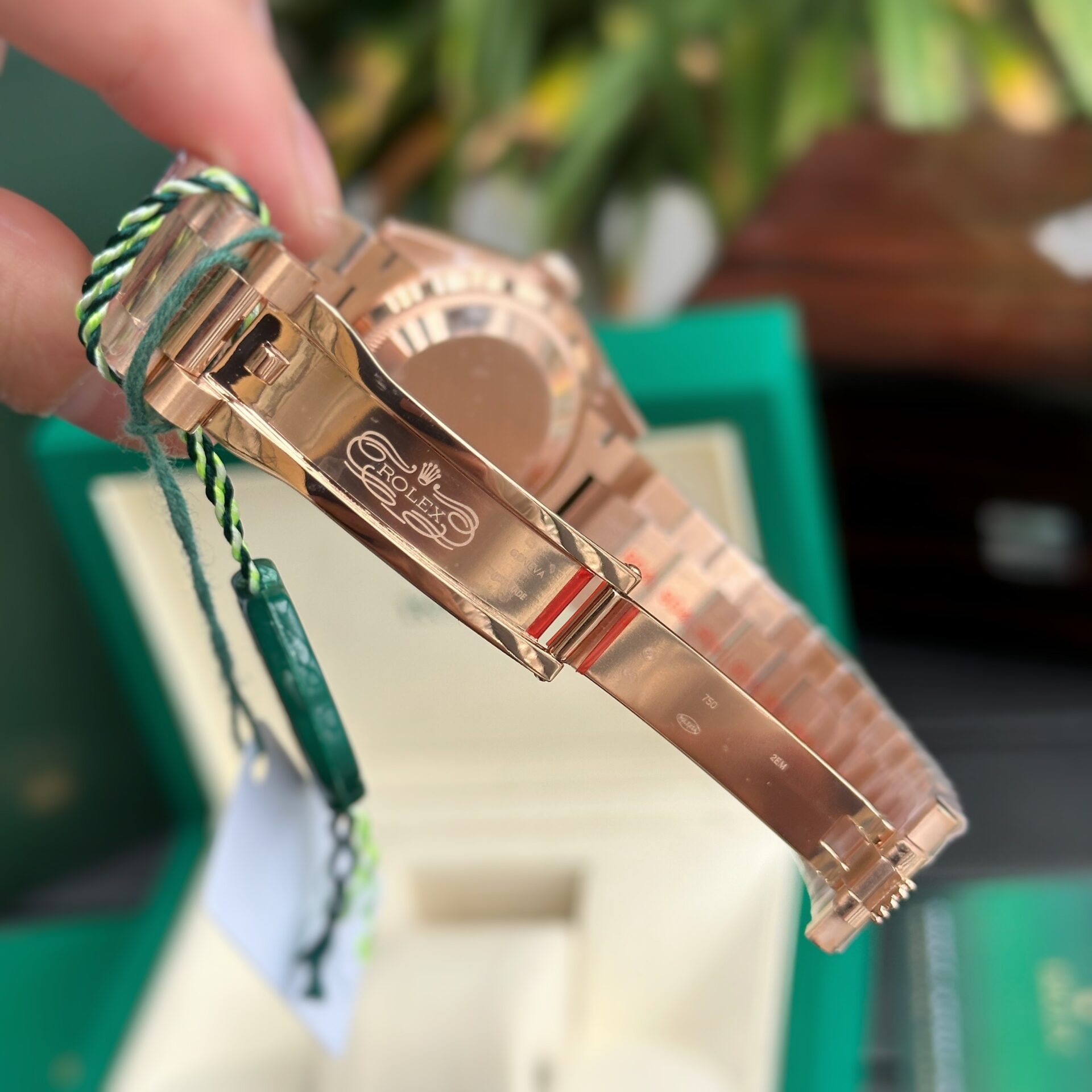Rolex Day-Date Fake Watch Dial Chocolate EW Factory 36mm - Top club