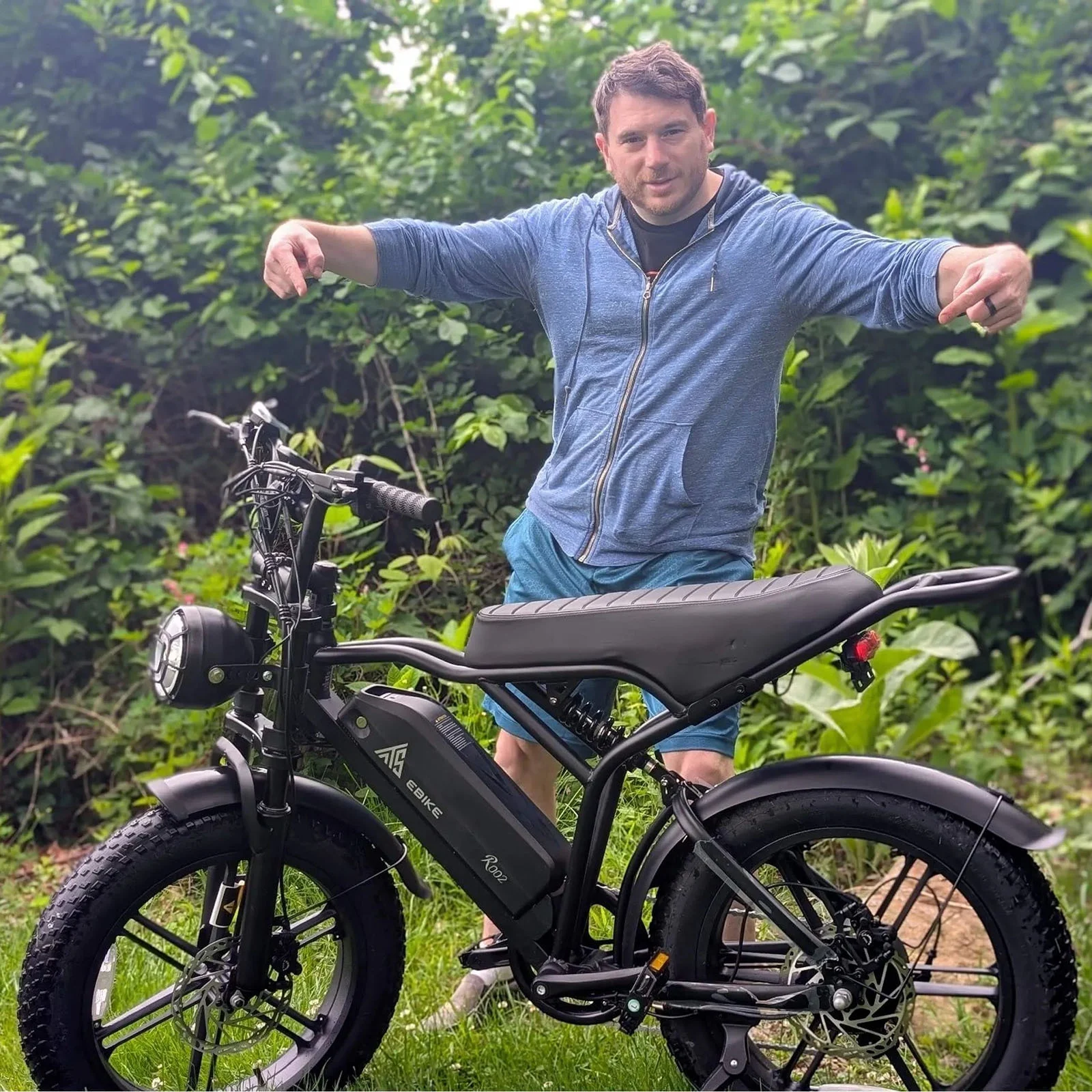 Electric Bike for Adults, 750W Peak 1500W Motor, 20"x4" Fat Tire E Bicycle, Hydraulic Disc Brakes, E Mountain Bike, 48V/15AH UL2849, App Control - Image 16