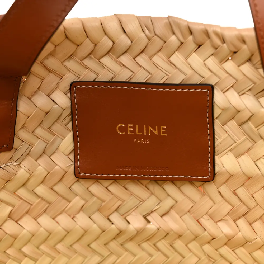 Celine Medium Teen Triomphe Bag Replica in Tan Leather1:1High-quality replica