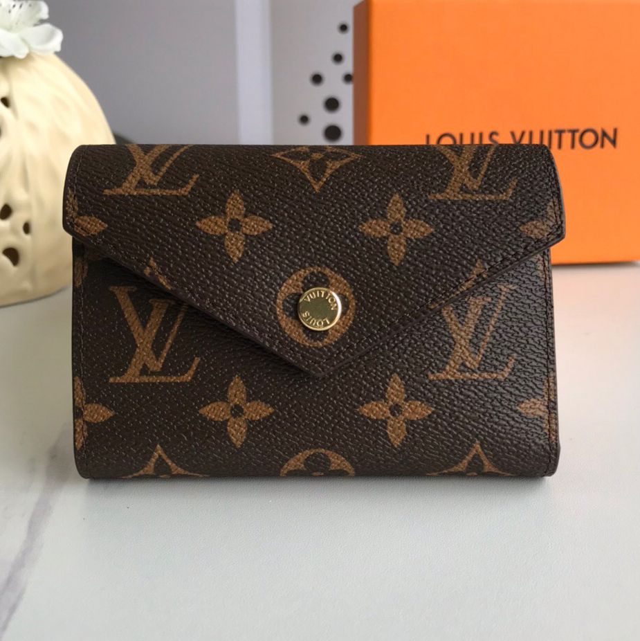 Louis Vuitton LV Victorine Card Holder Wallet M419381:1High-quality replica
