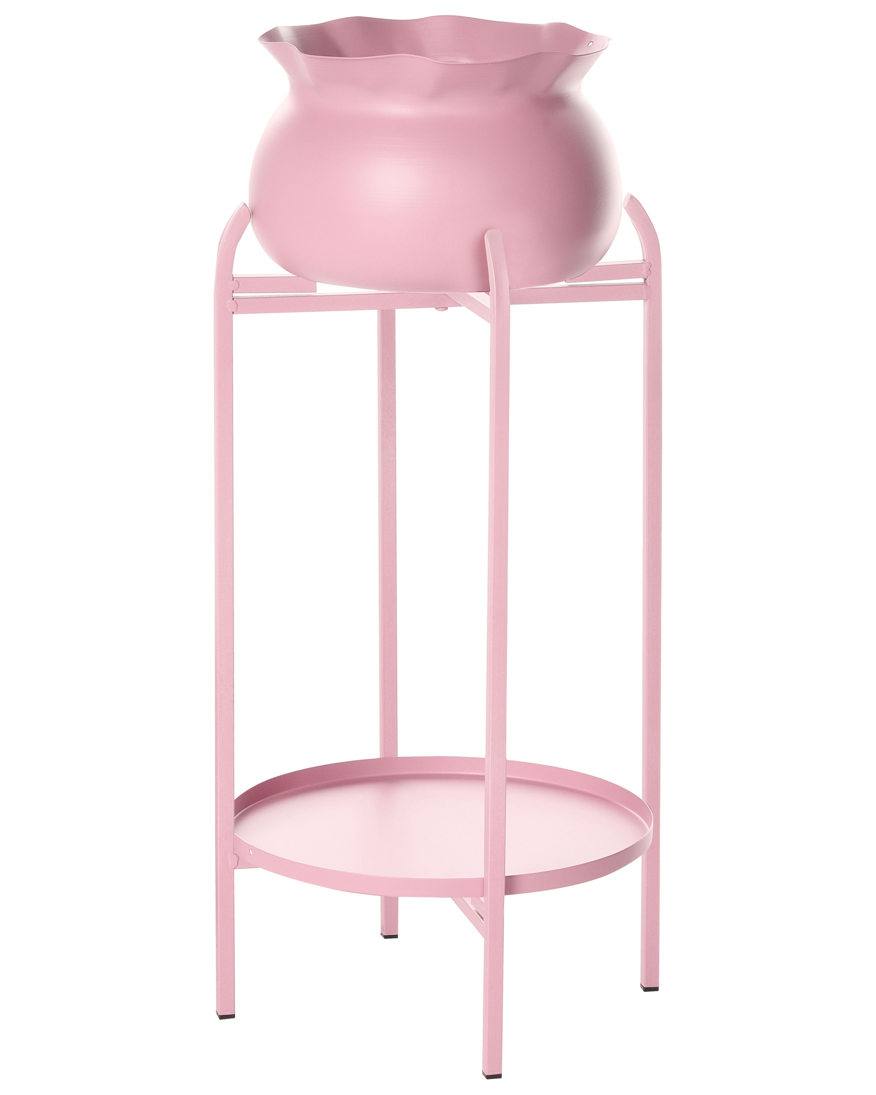 Plant Stand MOKUREN Metal 25 cm Pink