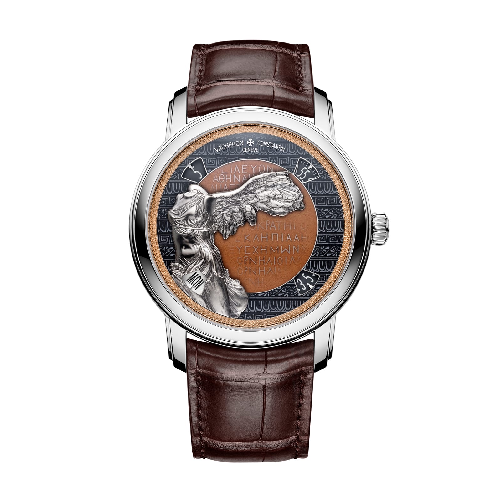 Replica Watches Fake Vacheron Constantin Metiers d'Art Tribute to great civilisations �C Victoire de Samothrace Limited edition 42 MM WHITE GOLD(1:1 replica) - Top club