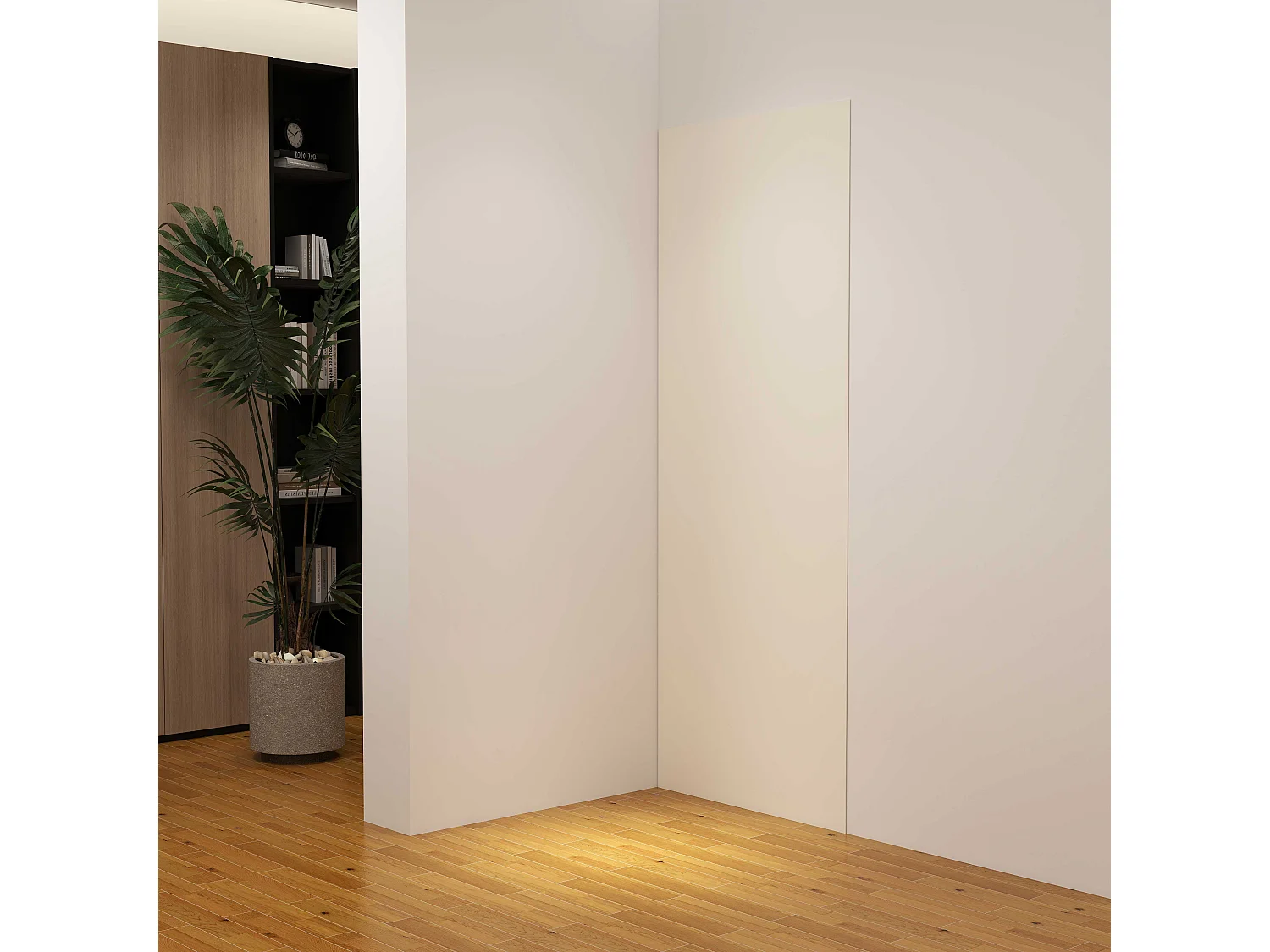 Panneau mural de douche Ivoire 120 x 210 cm mural aluminium - Étanche, durable et facile à nettoyer
