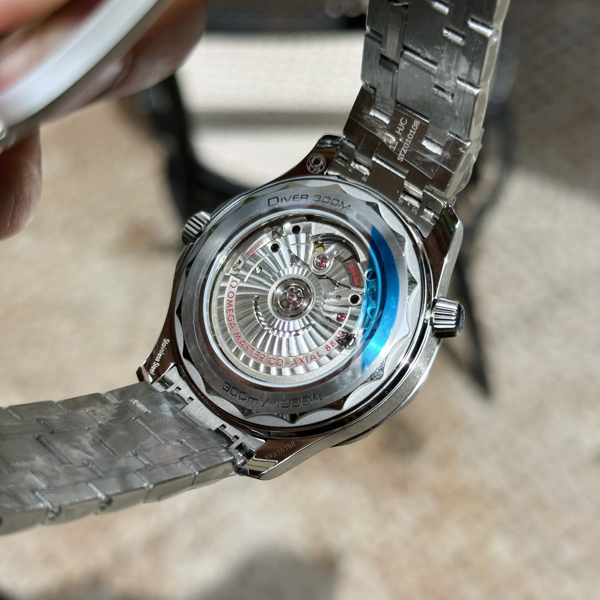 Omega Replica 1:1 Watch Seamaster Blue Dial Full Set VS Factory 42mm - Top club