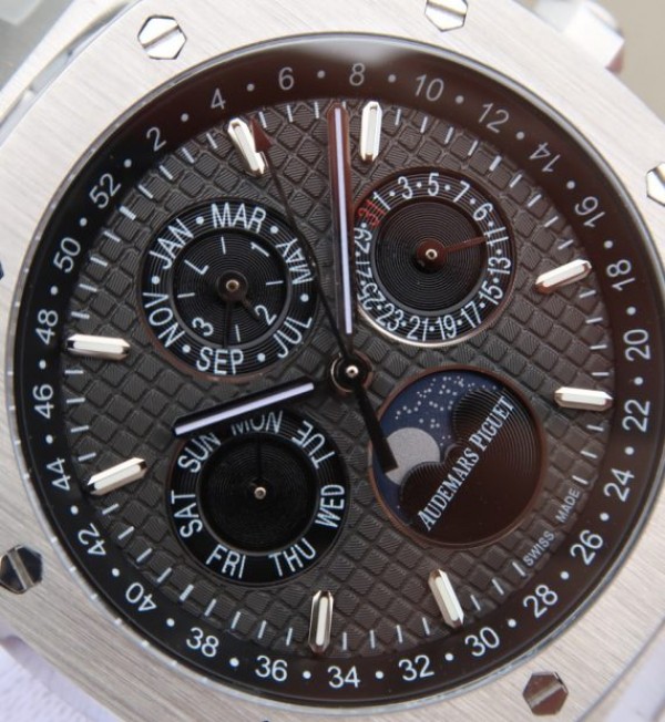 Replica Audemars Piguet JF Royal Oak 41mm 26574 SS Black Textured Dial A5134 - Top club