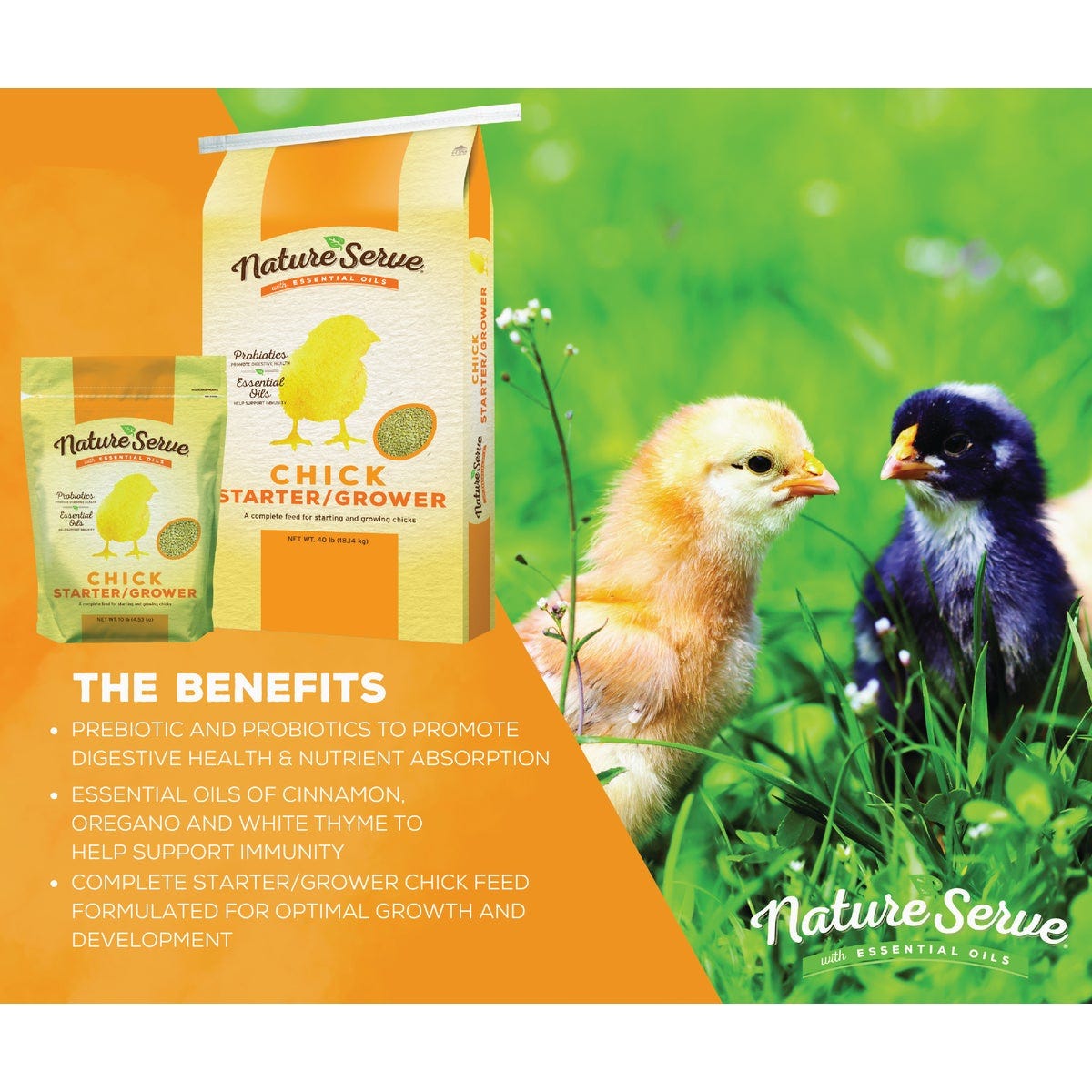 NatureServe 10 Lb. Chick Starter/Grower