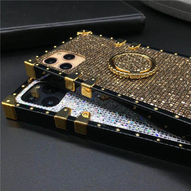 Samsung Case with Ring Pyrite - Wholesale & Influencer