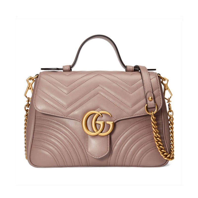 Replica Gucci Gg Marmont Matelasse Top Handle Bag 4981101:1High-quality replica