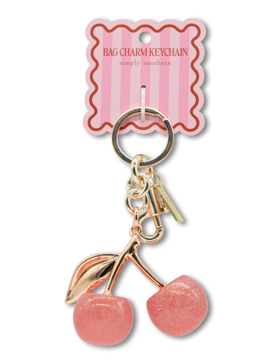 0126-BAG-CHARM-JWL-CHRYPNK - Simply Southern Outlet