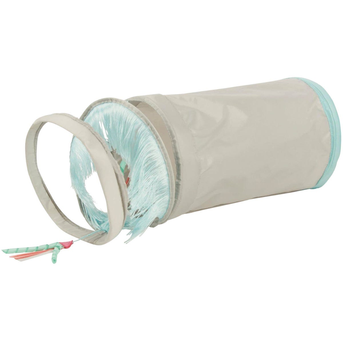SmartyKat Fringe Frenzy Spring Tunnel Cat Toy
