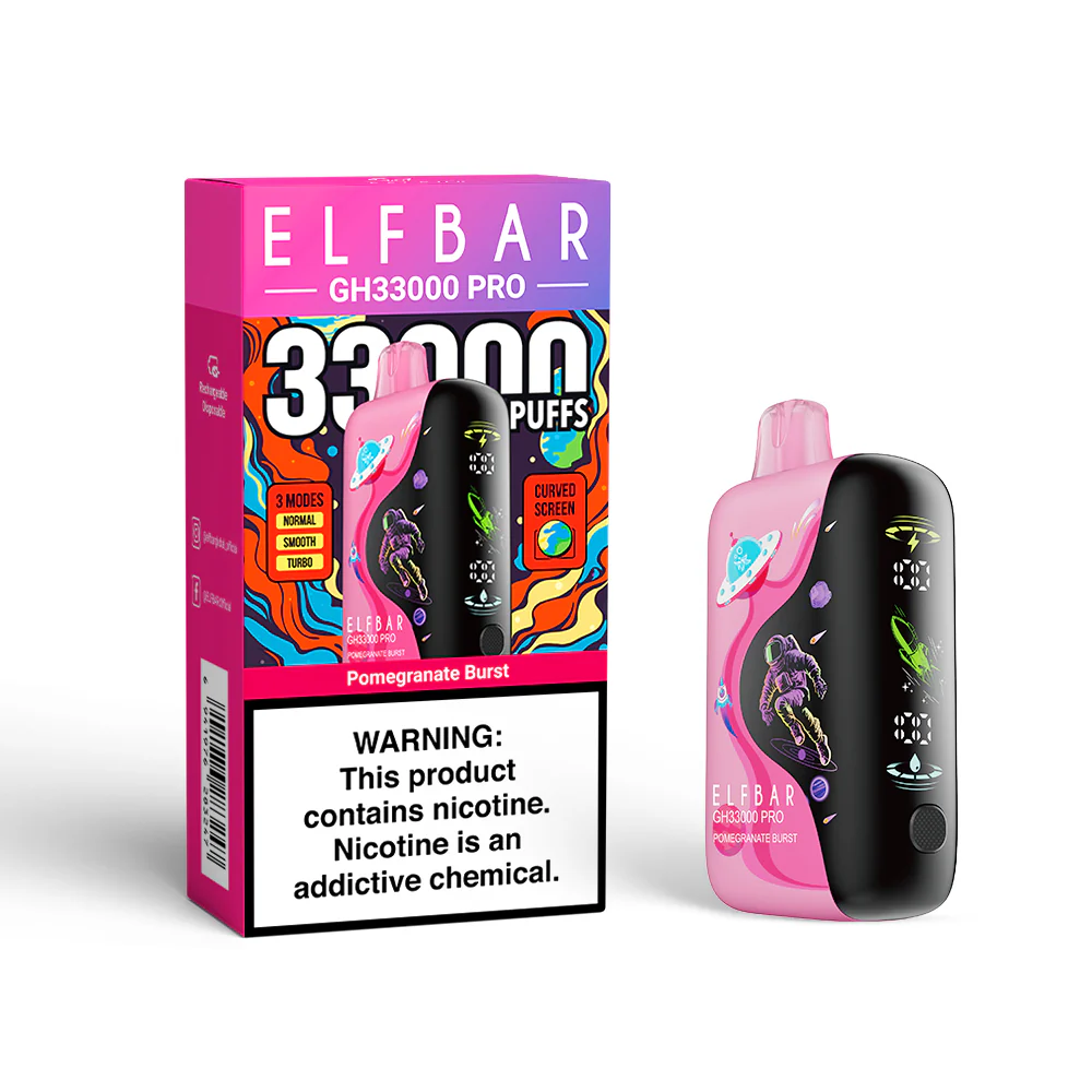 ELFBAR GH33000 PRO vape usa e getta ricaricabile (tutti i gusti)