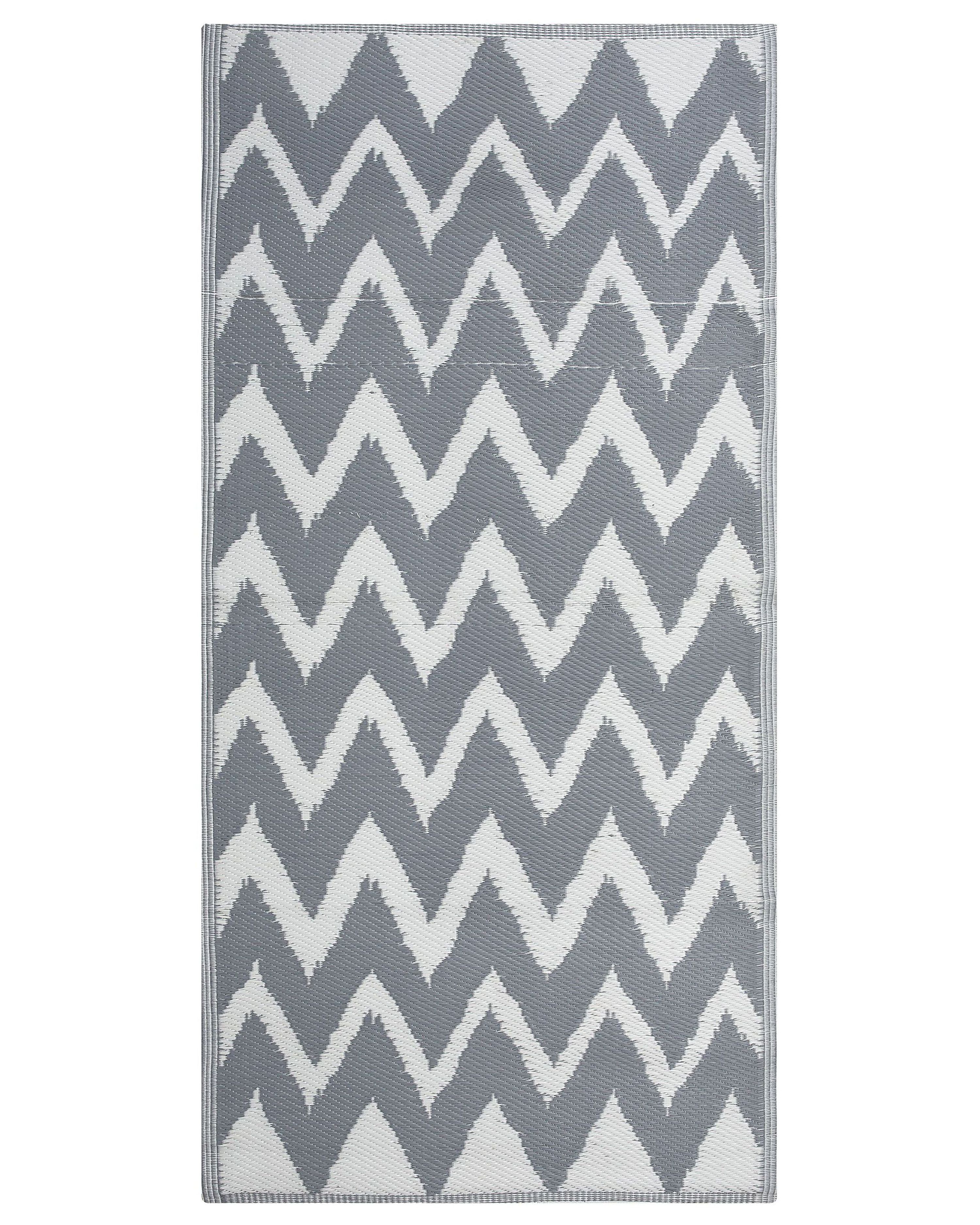 Outdoor Rug SIRSA Grey 90 x 180 cm