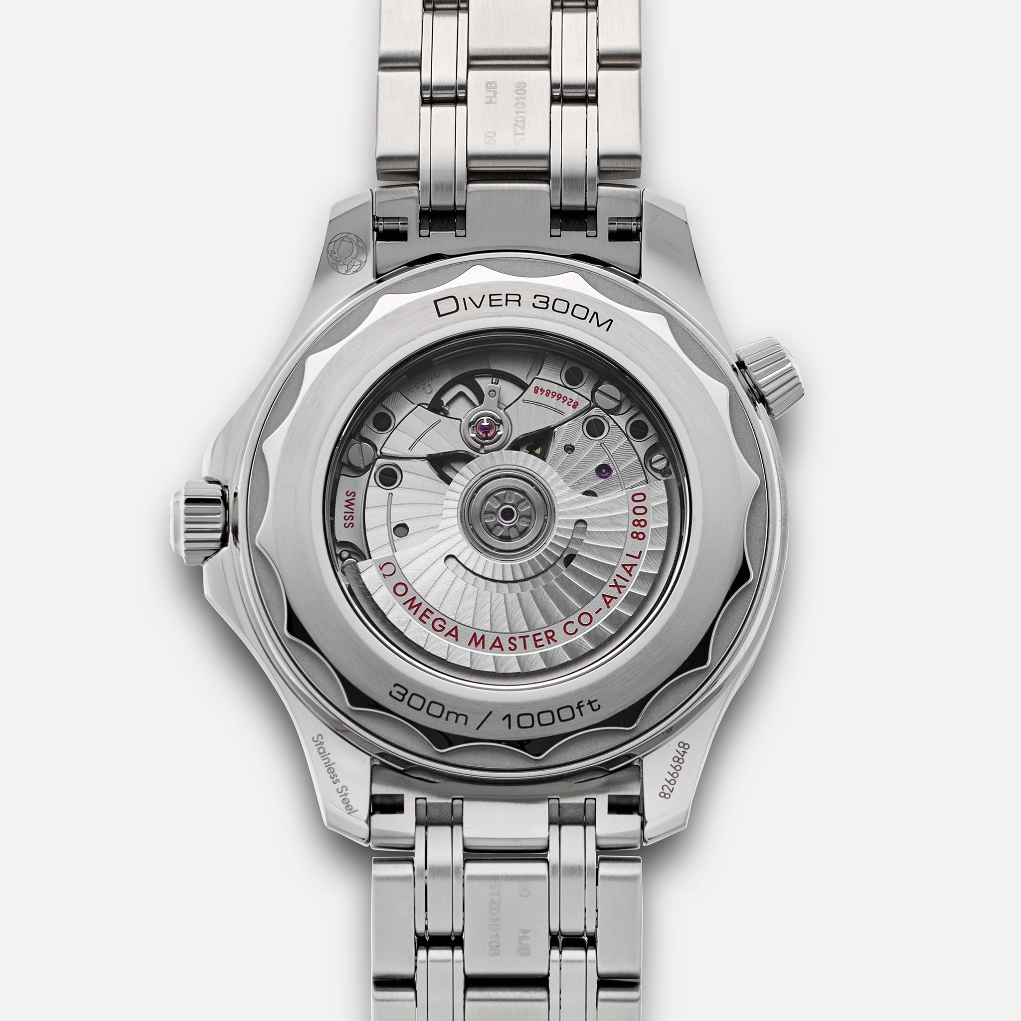 Seamaster Diver 300M Co-Axial Master Chronometer 42mm Grey Dial On Bracelet(1:1 replica) - Top club