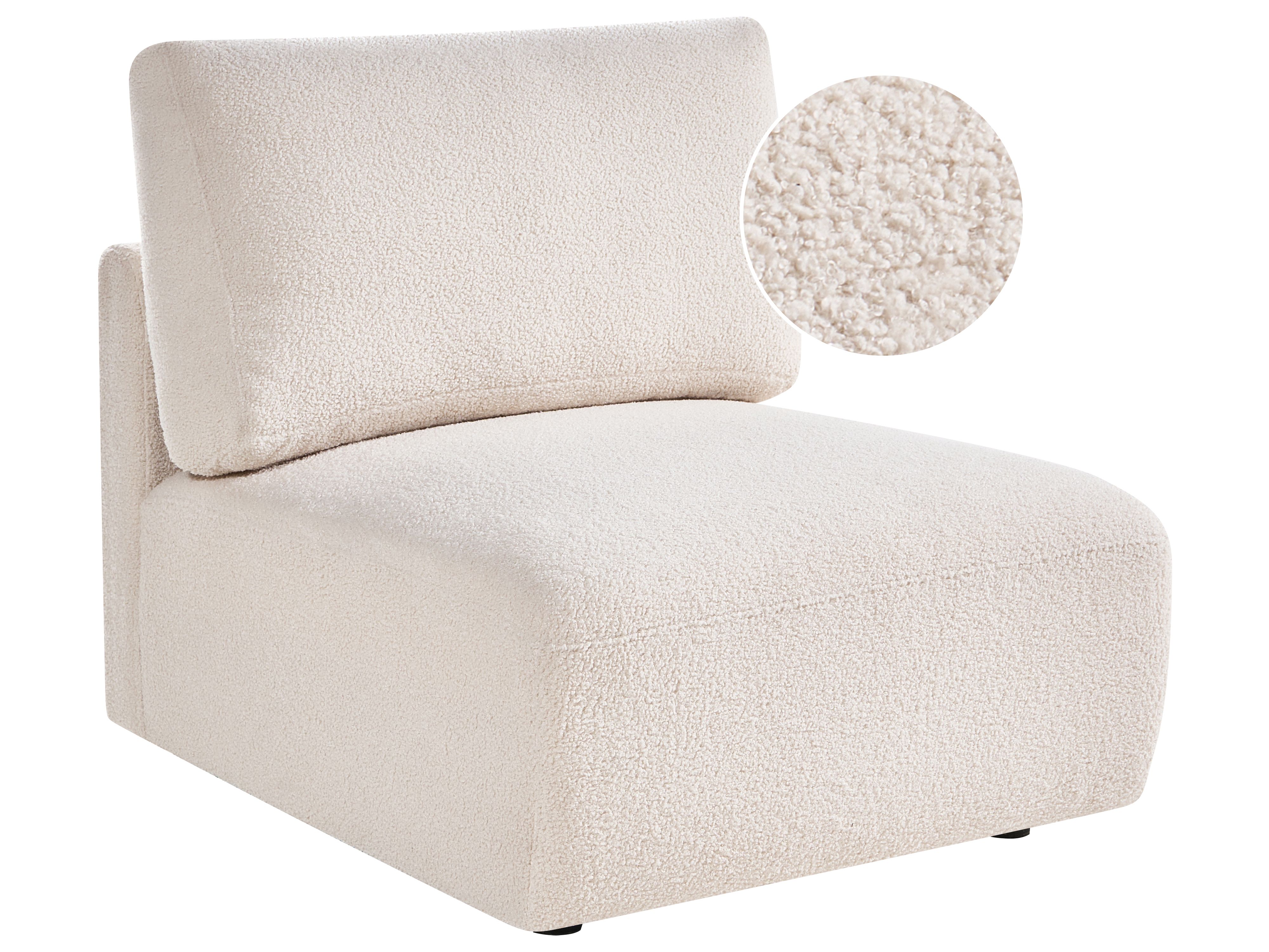1-Seat Section MESNALI Boucle Off-White