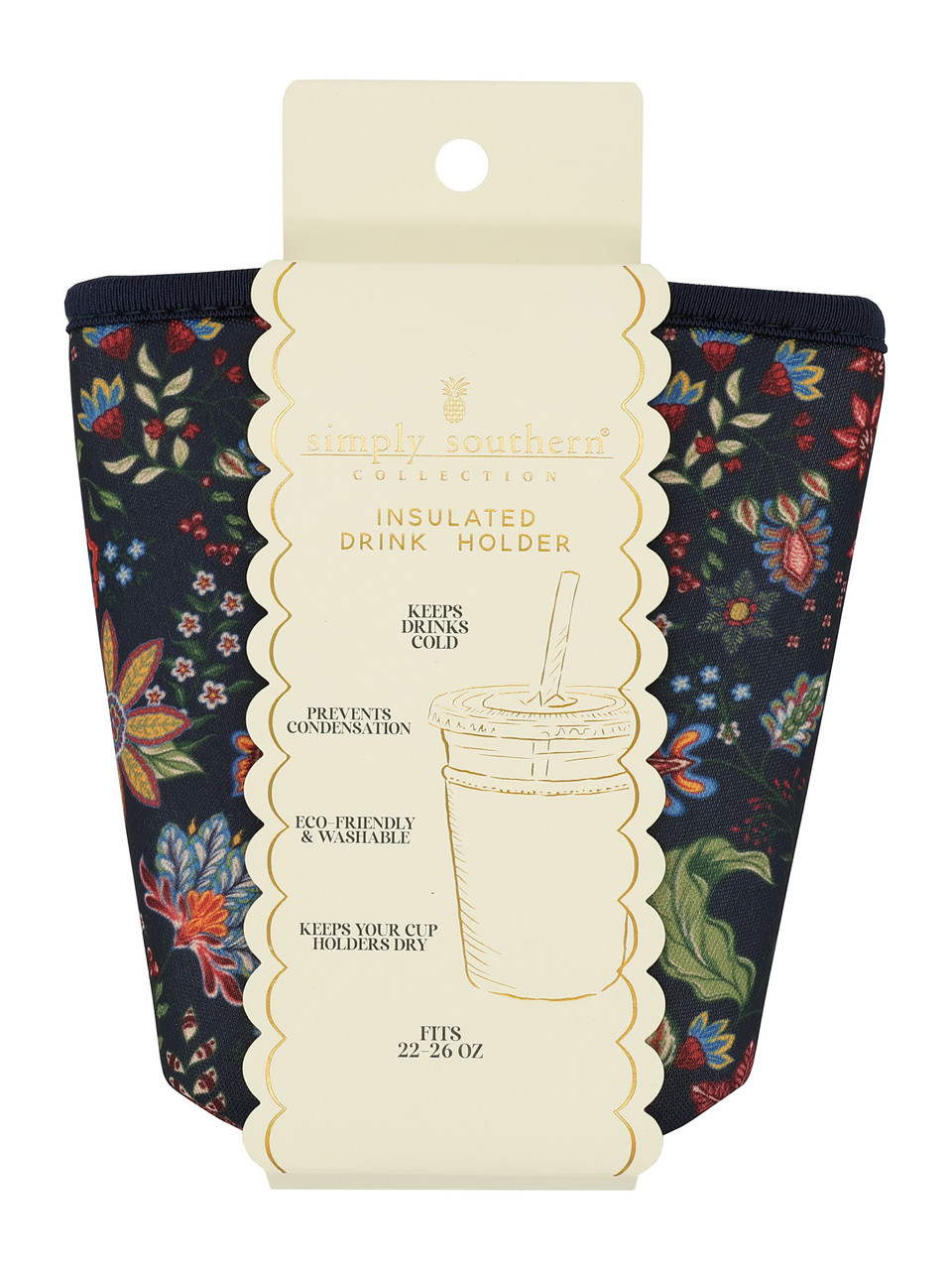 0225-DRINKSLEEVE-SM-SPCFLR - Simply Southern Outlet