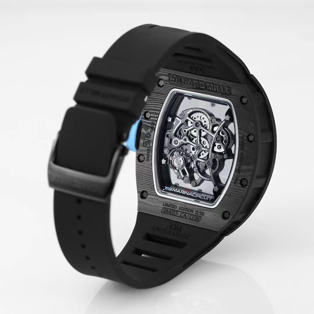 AAA Replica Richard Mille RM 055 Watch �C Lightweight NTPT Carbon, Swiss Craftsmanship - Top club