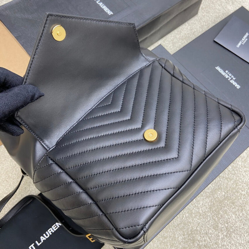 Replica Ysl Saint Laurent Joe Backpack 672609 In Black Lambskin1:1High-quality replica