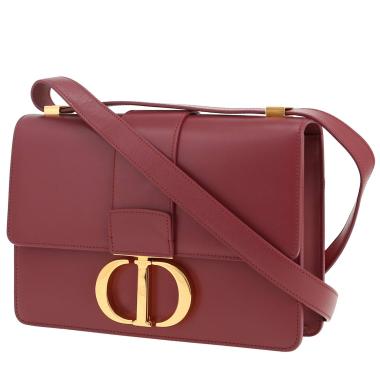 Dior 30 Montaigne shoulder bag in pink grained leather1:1High-quality replica