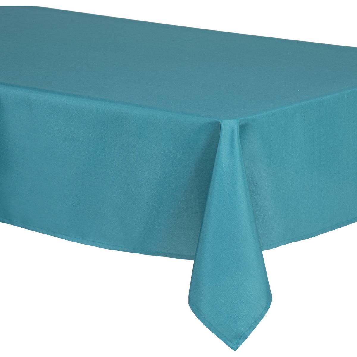 Tablecloth stain resistant Teal blue, 300x150 cm