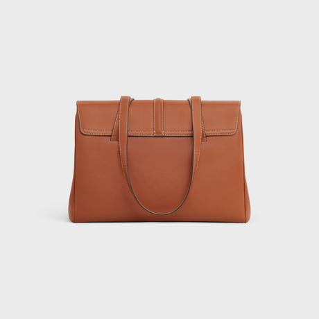 Replicate MEDIUM SOFT 16 BAG IN SMOOTH CALFSKIN TAN(1:1 replica)1:1High-quality replica