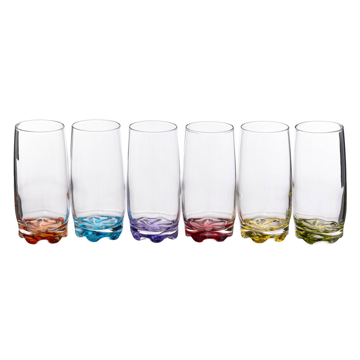 Set of 6 tall tumblers "Tin'Eau" 390 ml
