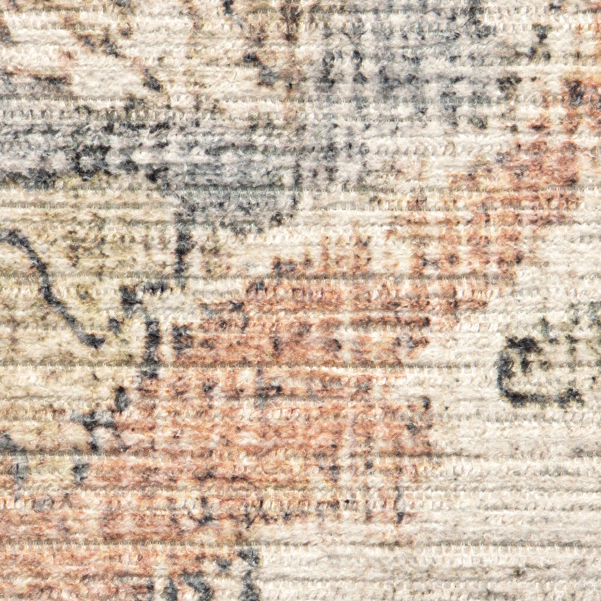 Apache Chenille Area Rug, Rosetta Beige, 9'8' x 13'7'