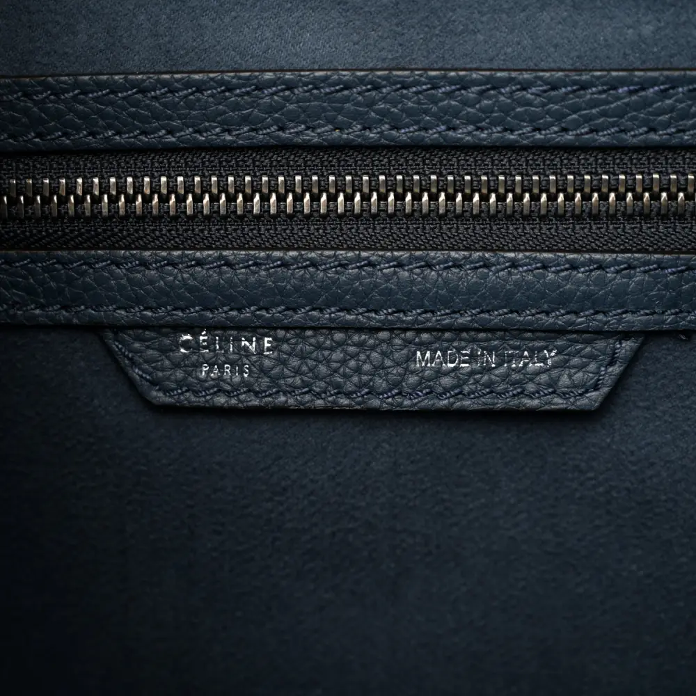 Celine Petrol Baby Drummed Calfskin Replica Handbags Online1:1High-quality replica