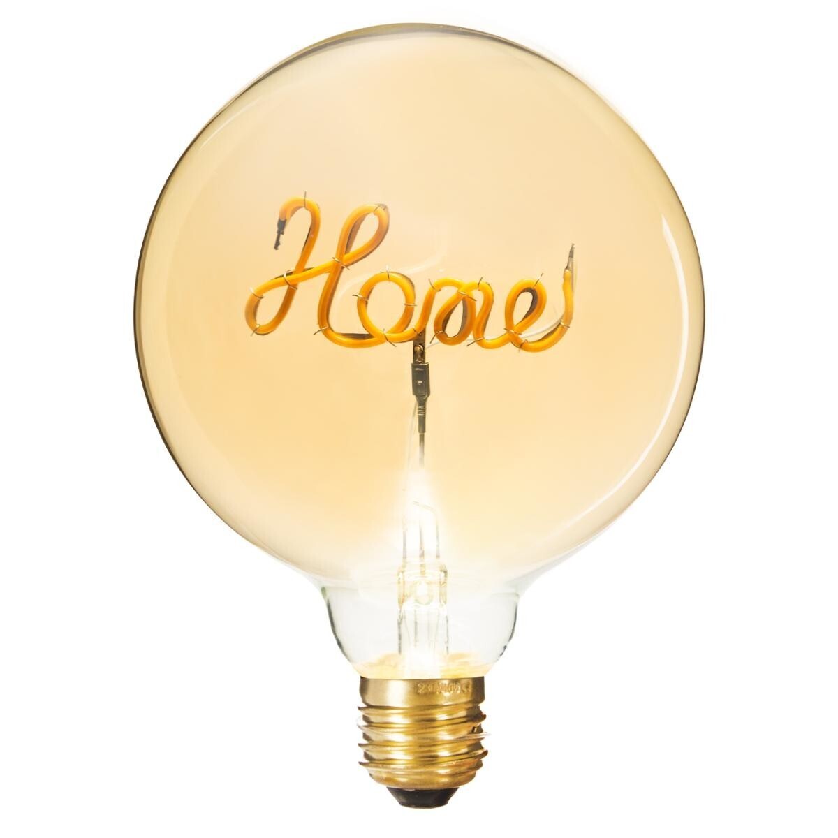 LED bulb "Home" Amber Home, D.13 cm, E27