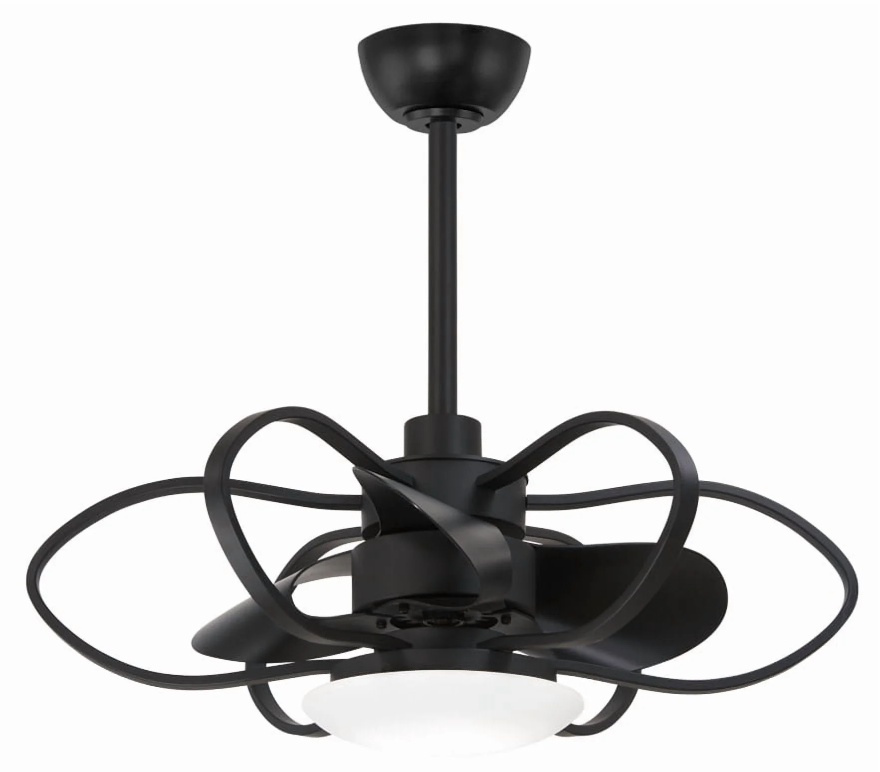 3 Blade Ceiling Fan With Light Kit-16.63 Inches Tall And 29 Inches Wide Minka Aire Fans F633l-Cl