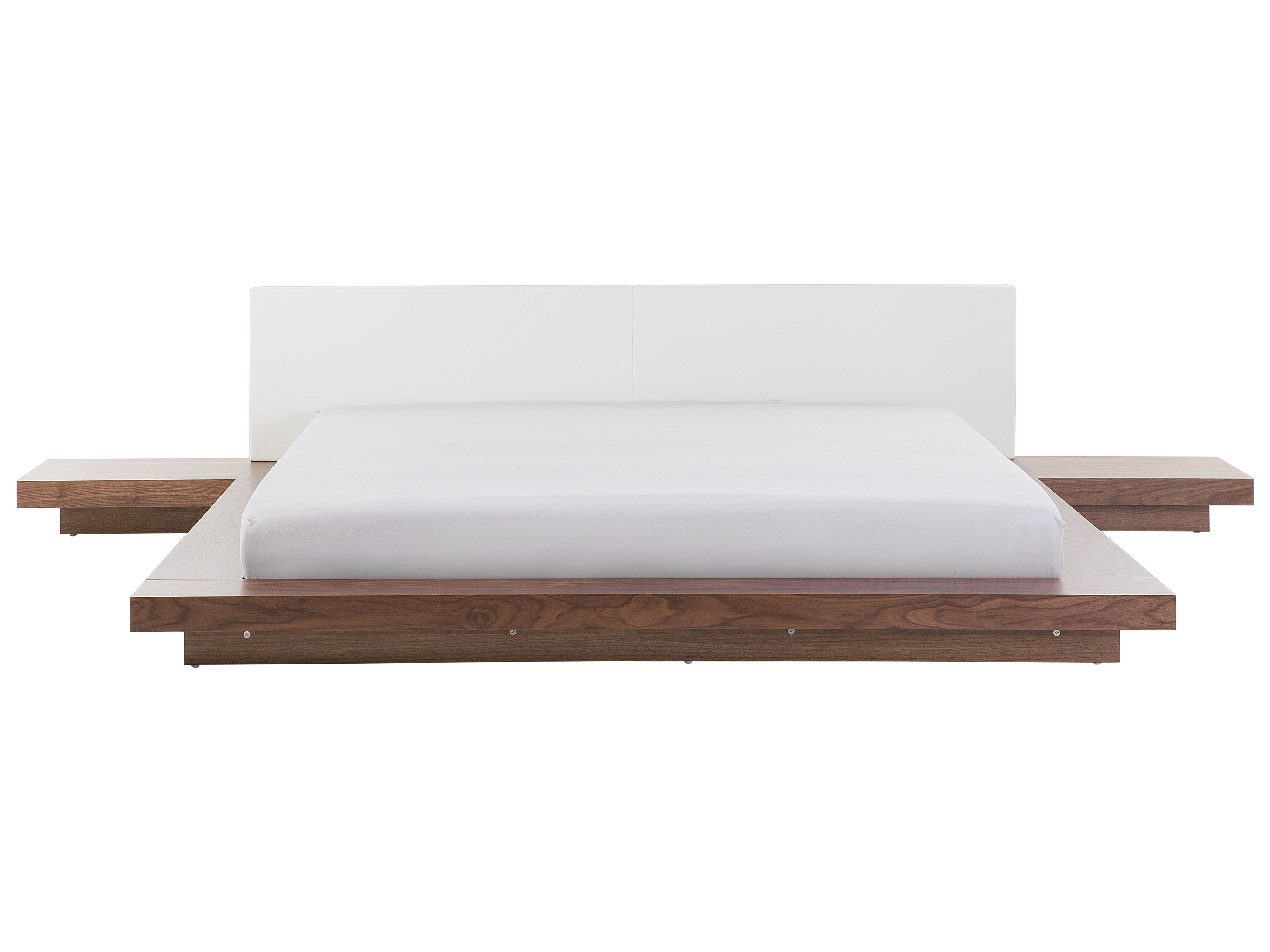 Bed ZEN 180 x 200 cm (EU Super King) Brown Ash Wood