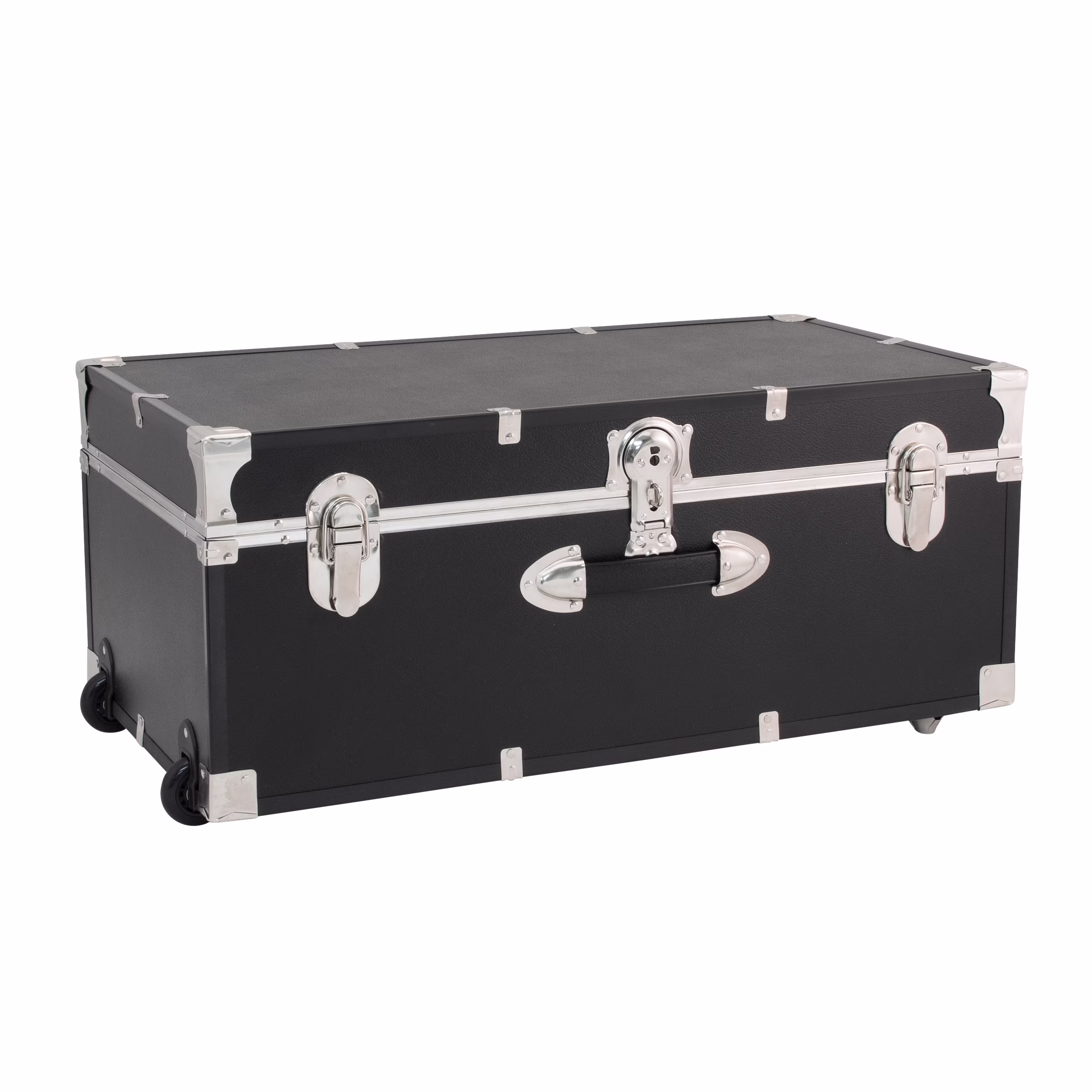 Seward Collegiate Collection Footlocker Trunk with Wheels - Image 11
