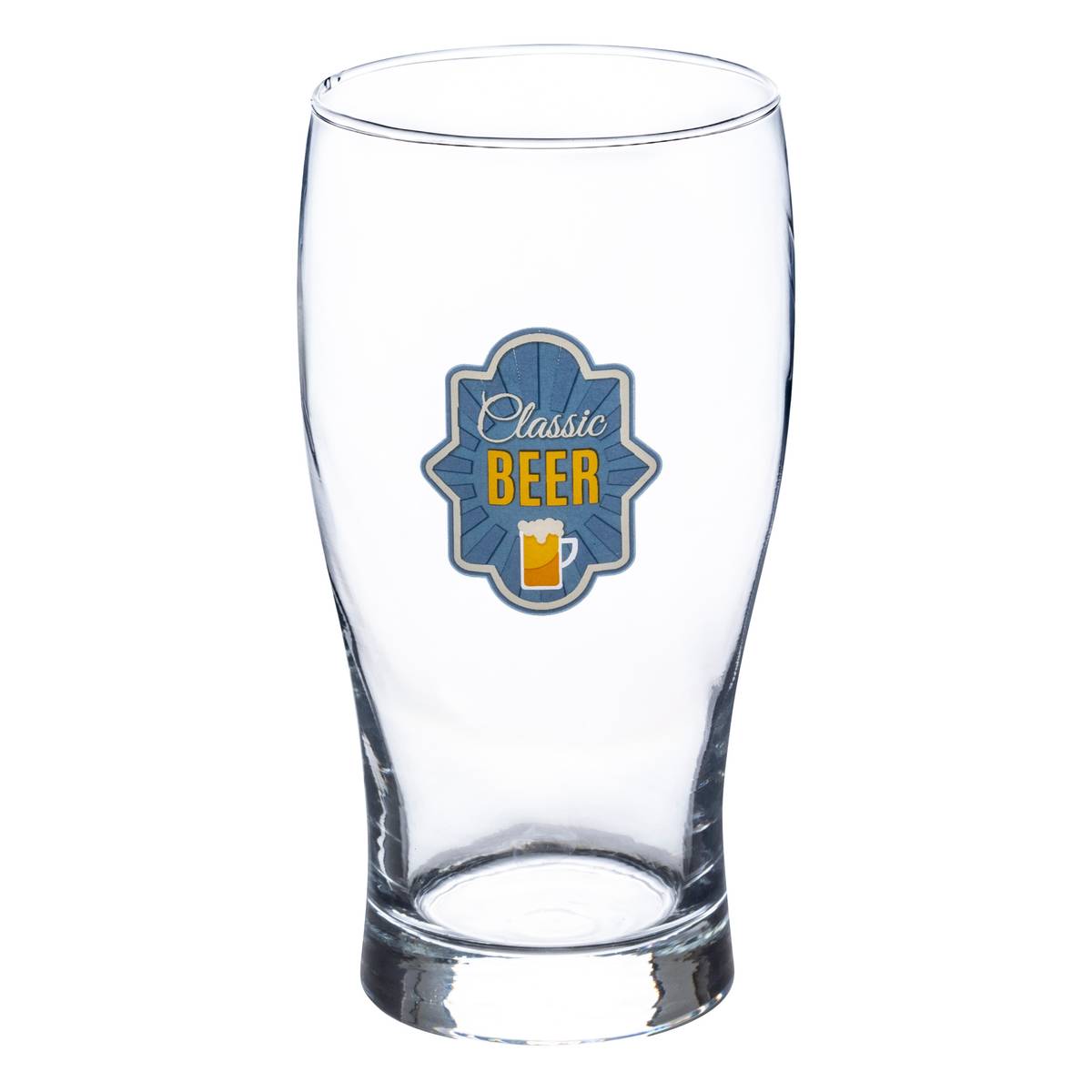 Beer glass "Authentic" 600 ml, Transparent