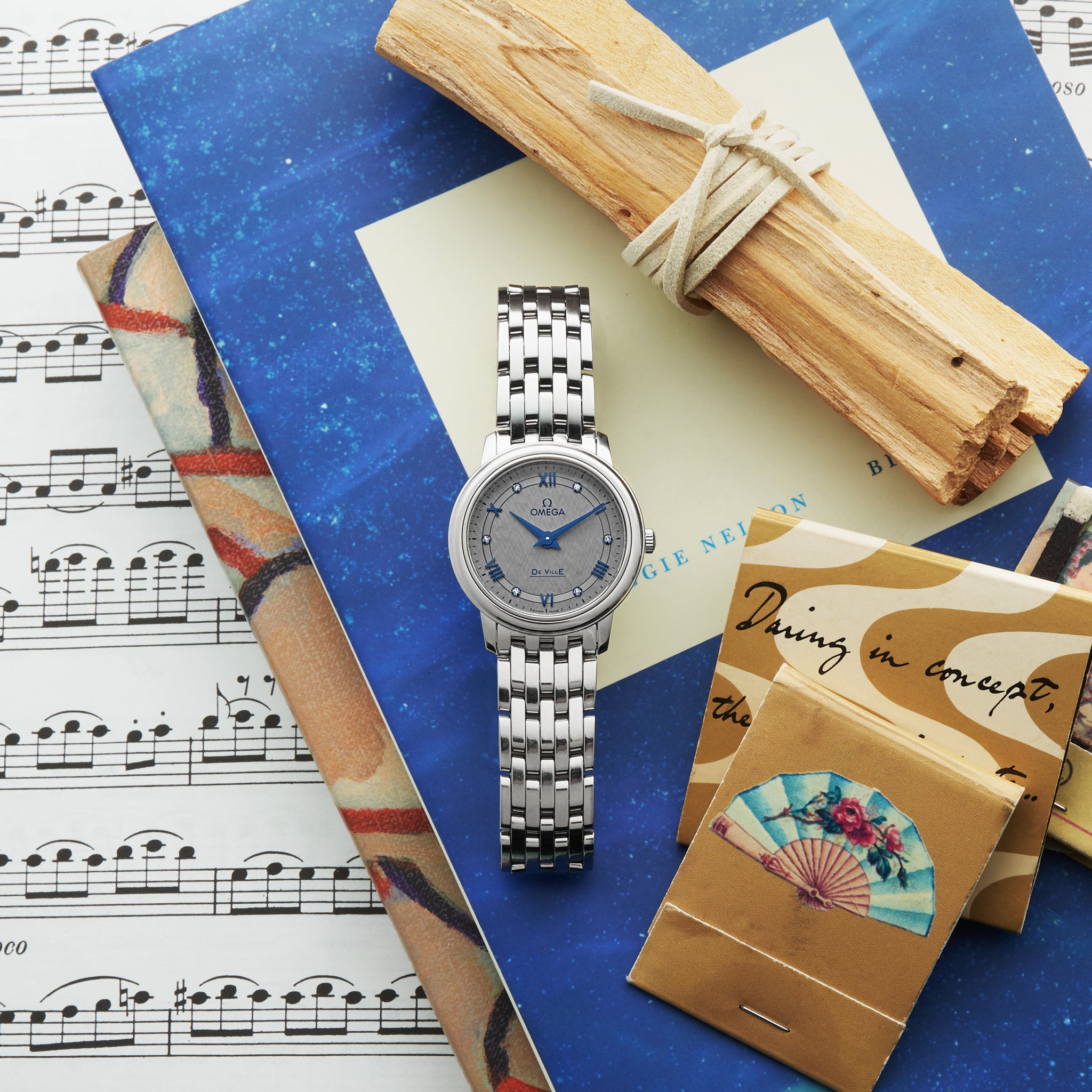 De Ville Prestige Quartz 27.4 mm, Stainless Steel With Diamonds(1:1 replica) - Top club