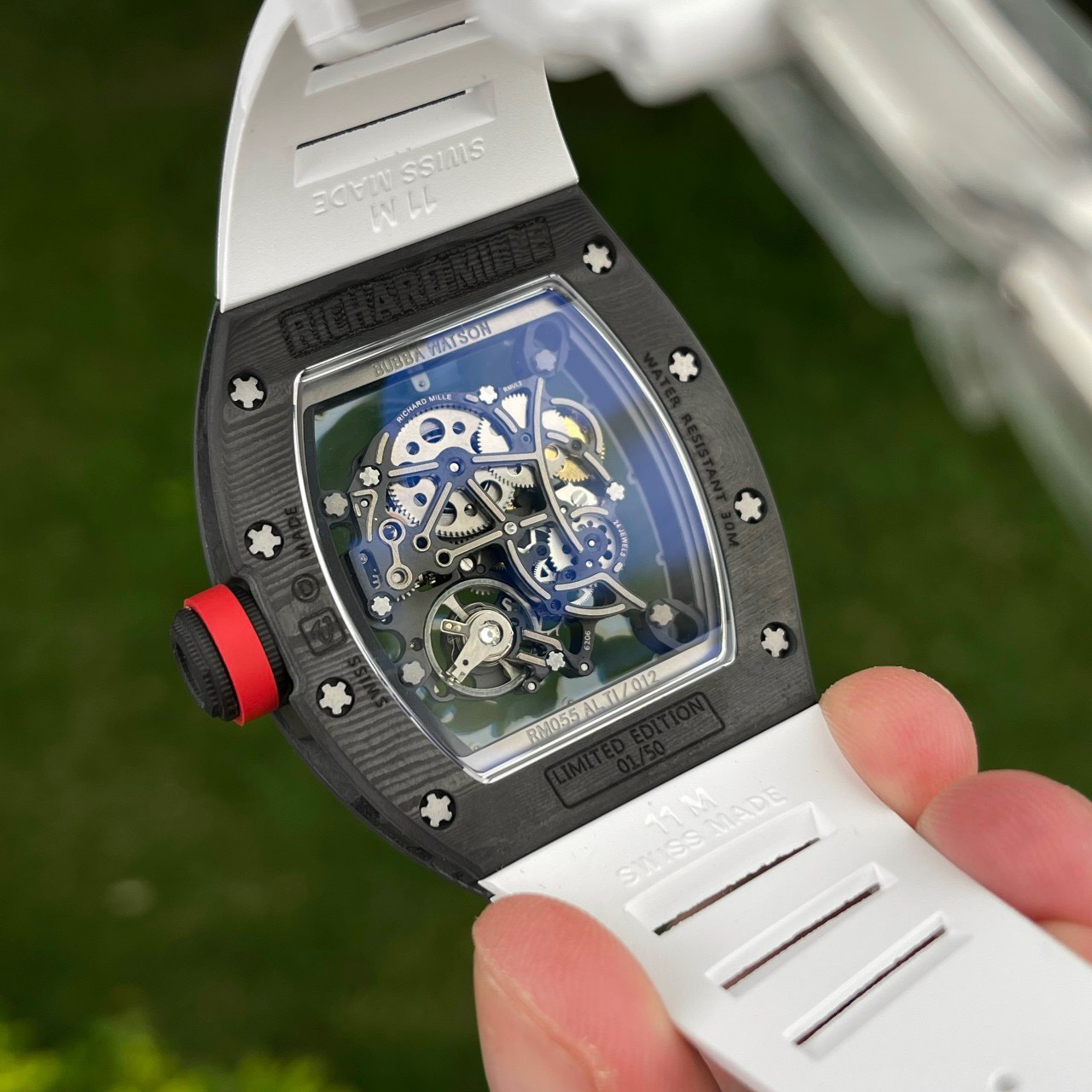 Richard Mille RM055 Bubba Watson Carbon Replica 1:1 Watch BBR 45mm - Top club
