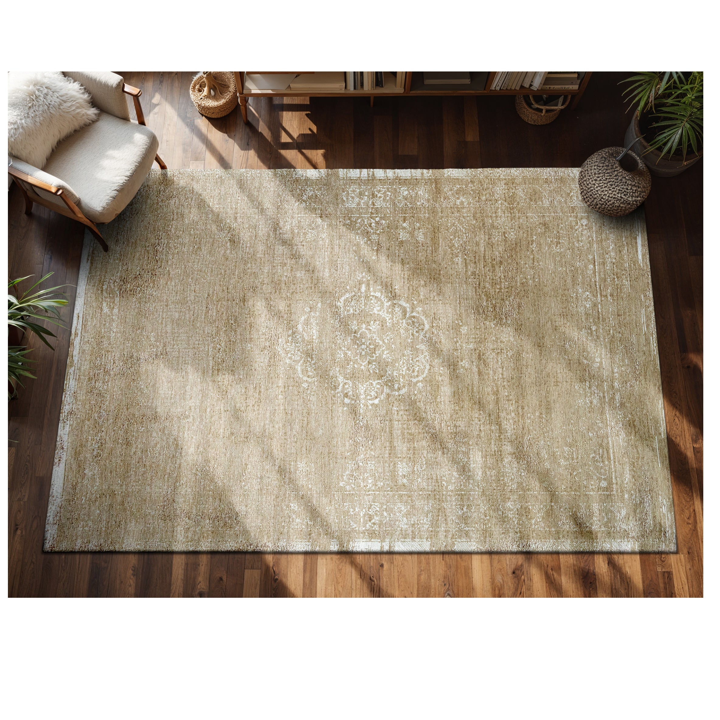 Louis de Poortere Medallion Fading World Vloerkleed 200 x 280 cm - Mil