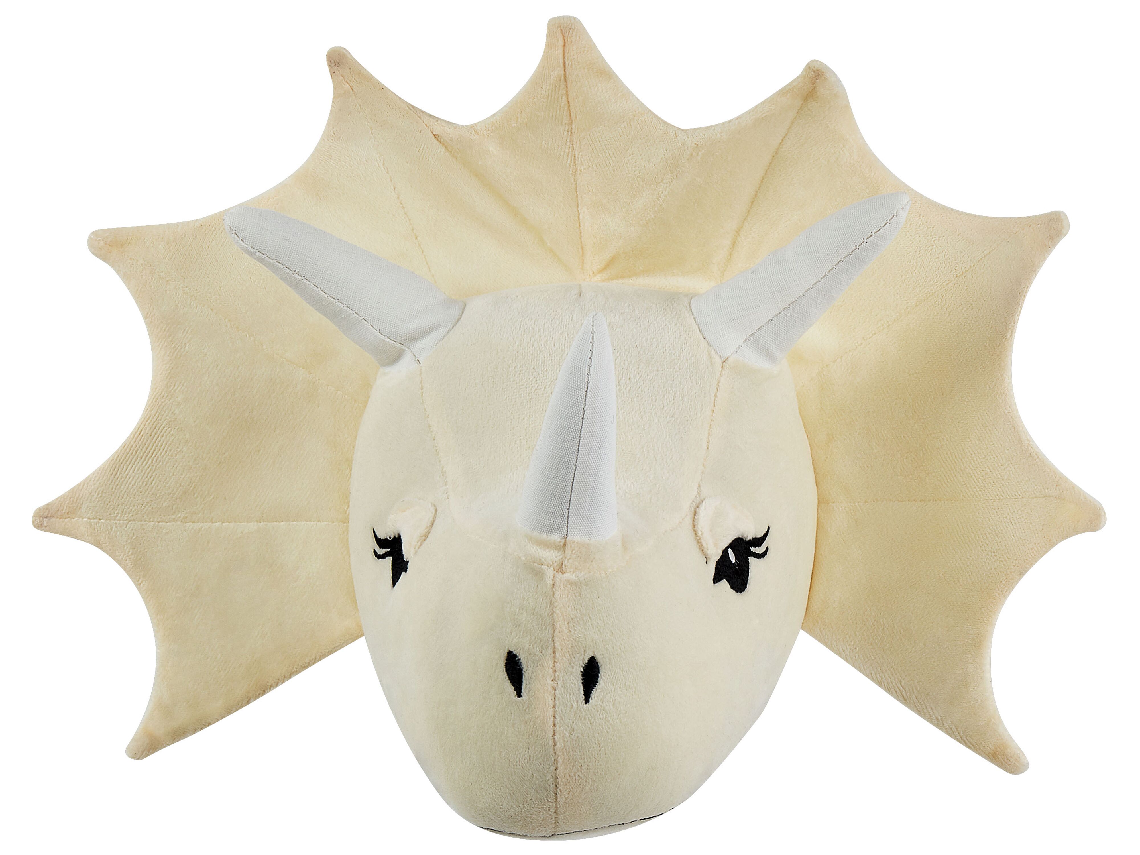 Kids Wall Decor Dinosaur REXX Cotton 29 cm Light Beige