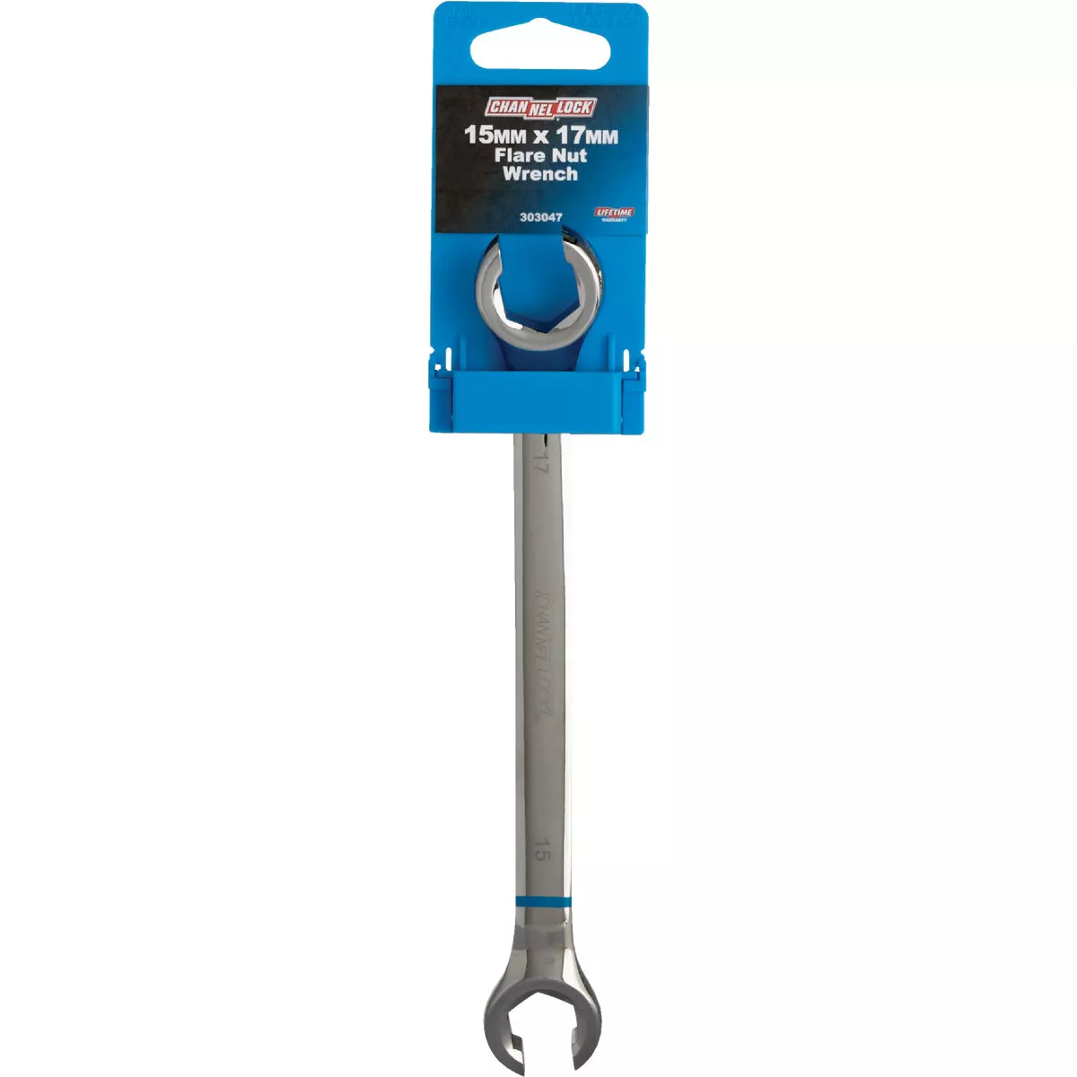 Channellock Metric 15 mm x 17 mm 6-Point Flare Nut Wrench
