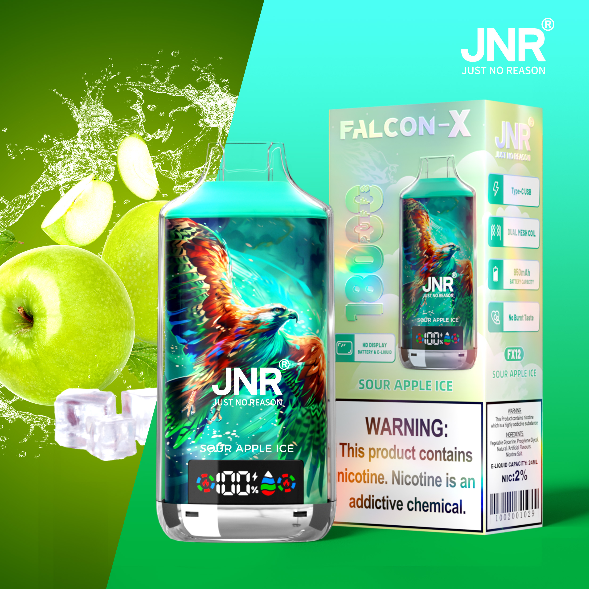 JNR Falcon X 18000 Puffs