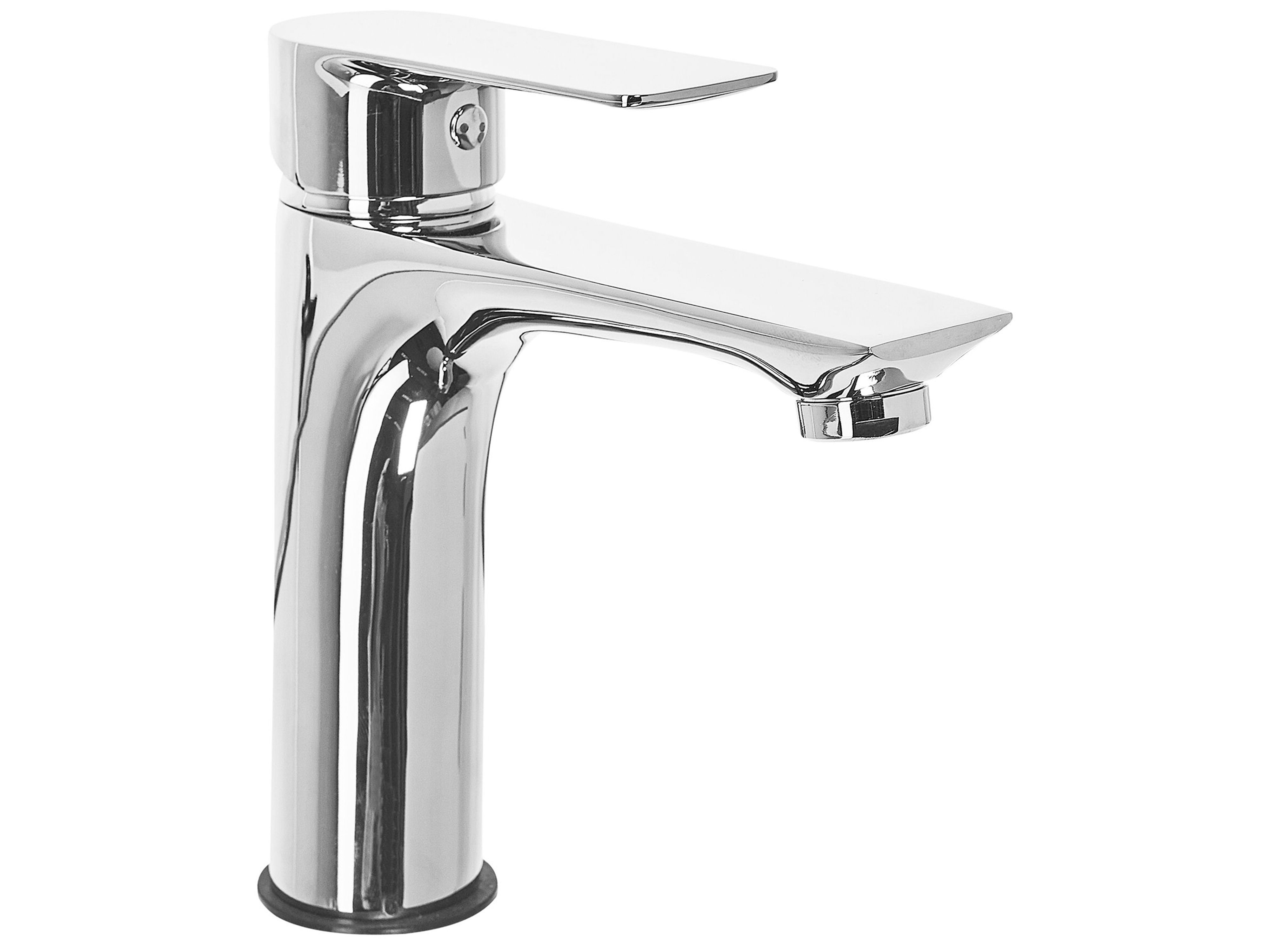 Basin Mixer Tap BERLOI Brass Silver