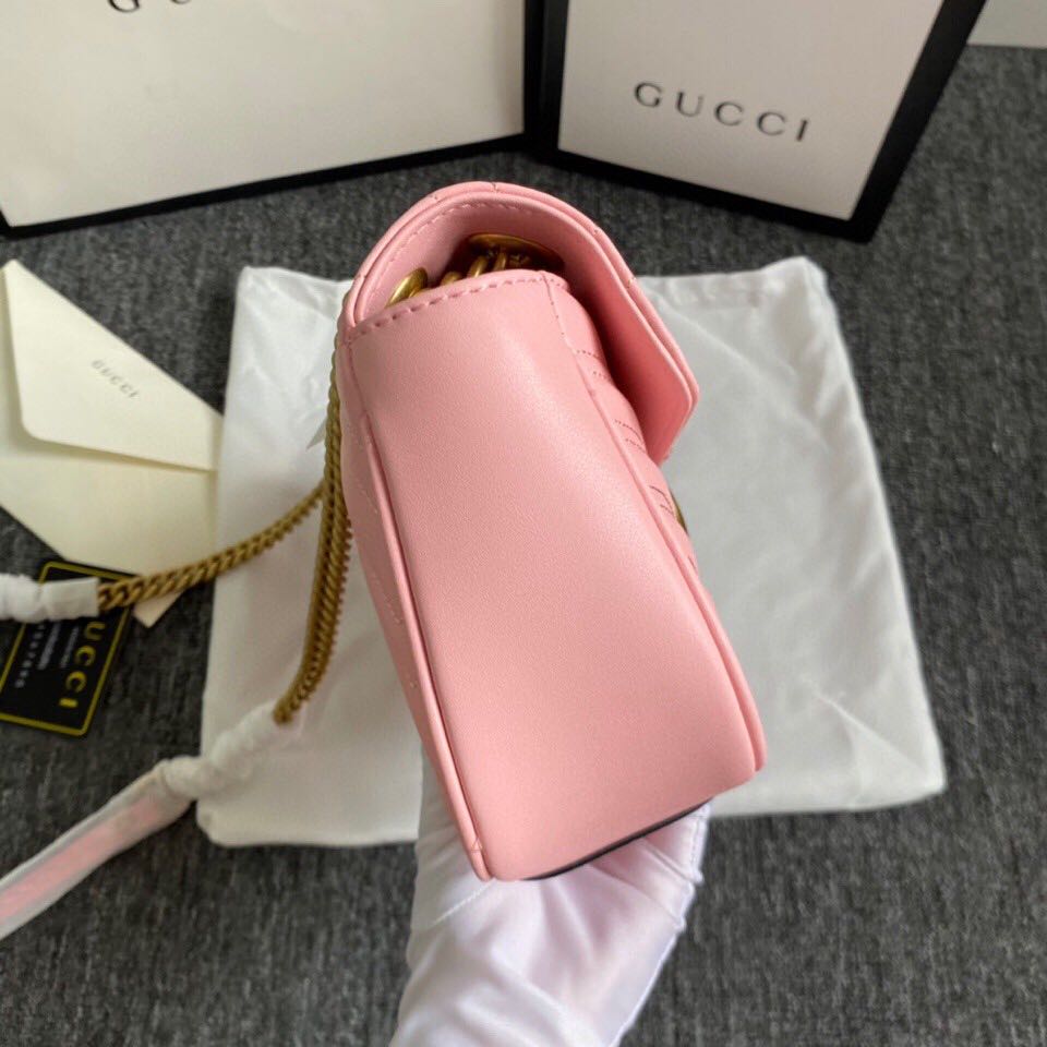 Replica Gucci Marmont Small Matelasse Shoulder Bag Nano/22Cm/26Cm1:1High-quality replica