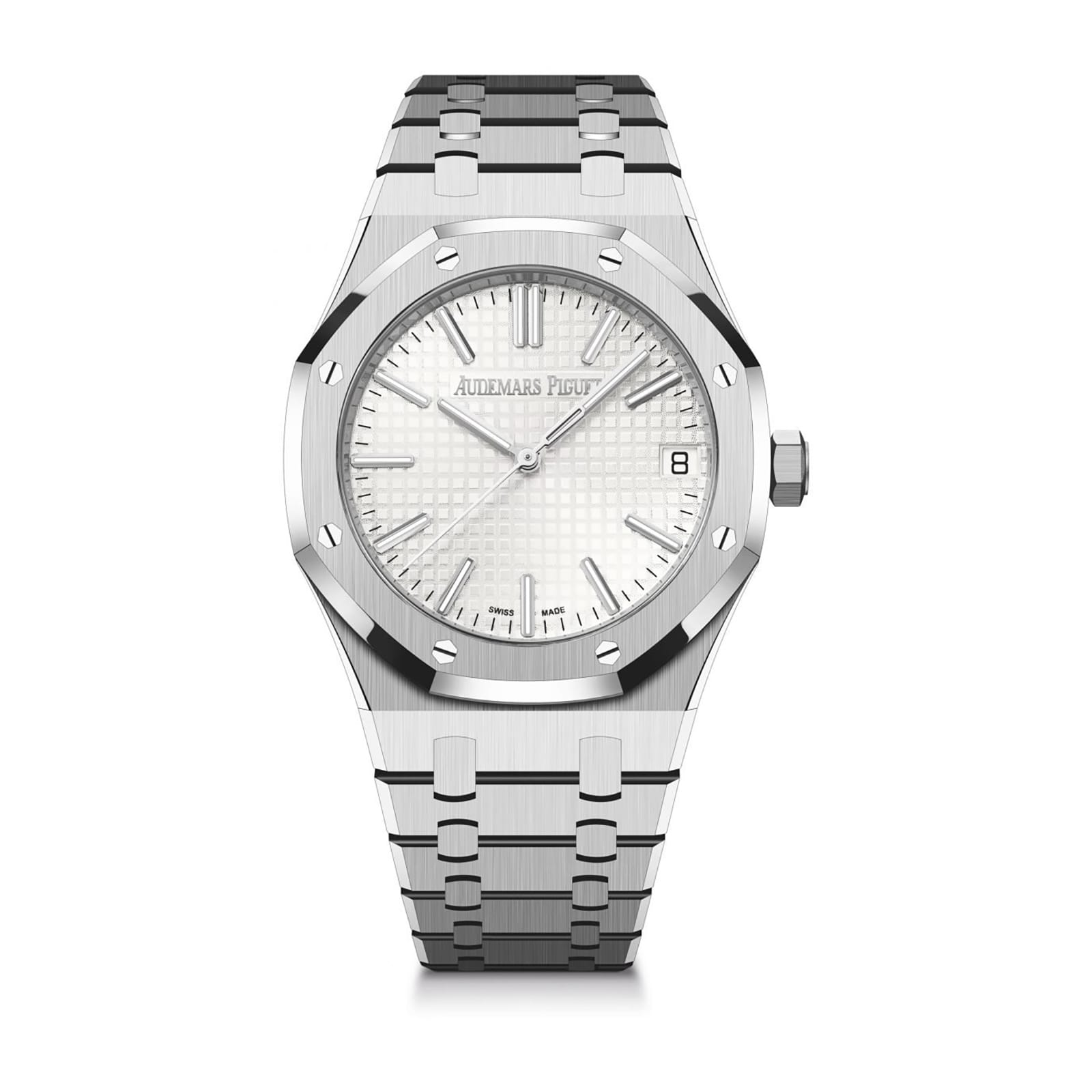 Audemars Piguet replica watch Royal Oak Selfwinding ��50th Anniversary�� 41mm Stainless Steel Silver Dial 15510ST.OO.1320ST.03-ZF(1:1 replica) - Top club
