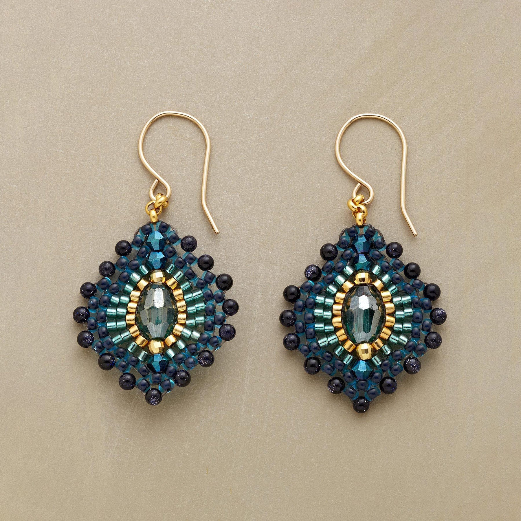 Blue Plume Earrings - Sundance Clothing