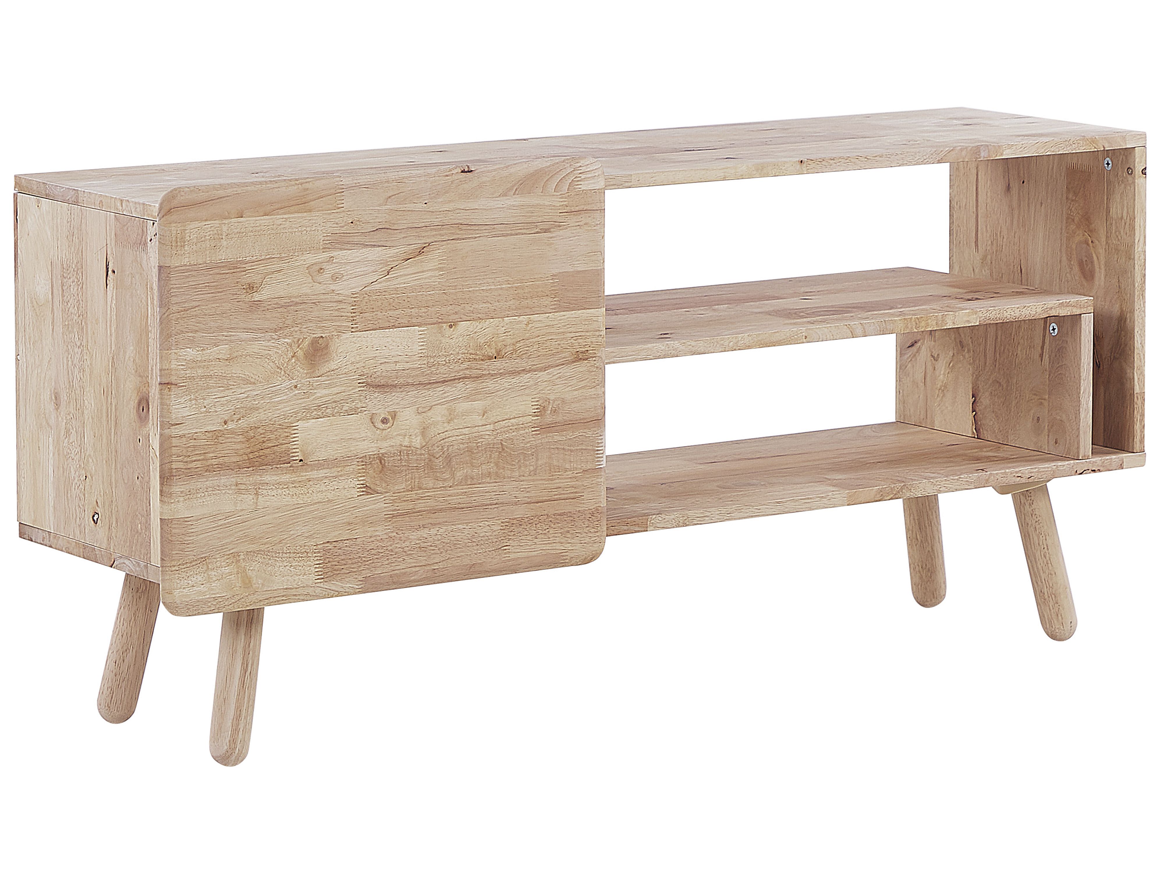 TV Stand WESTFIELD Wood Light Brown