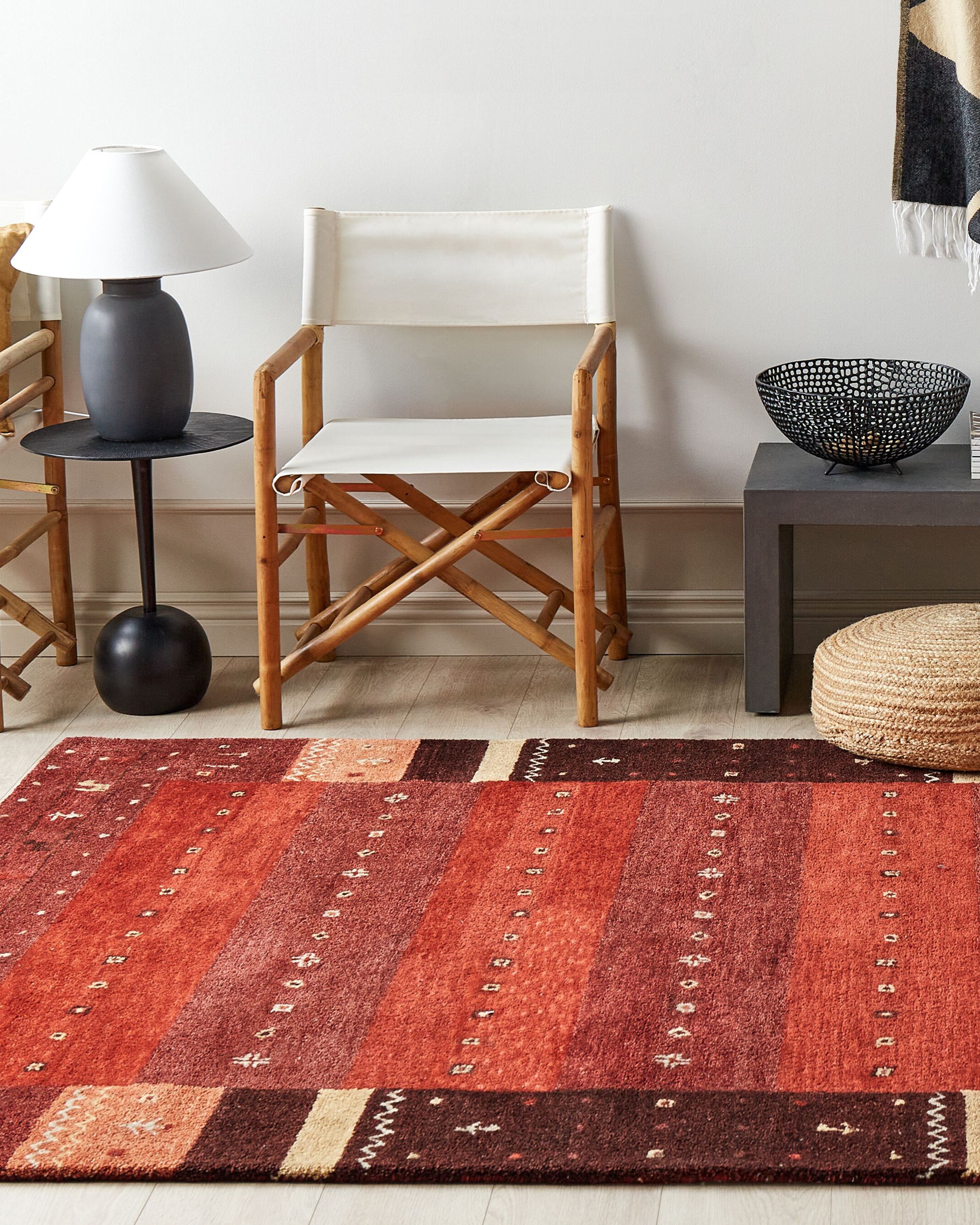 Rug SINANLI Multicolour 160 x 230 cm Wool Gabbeh