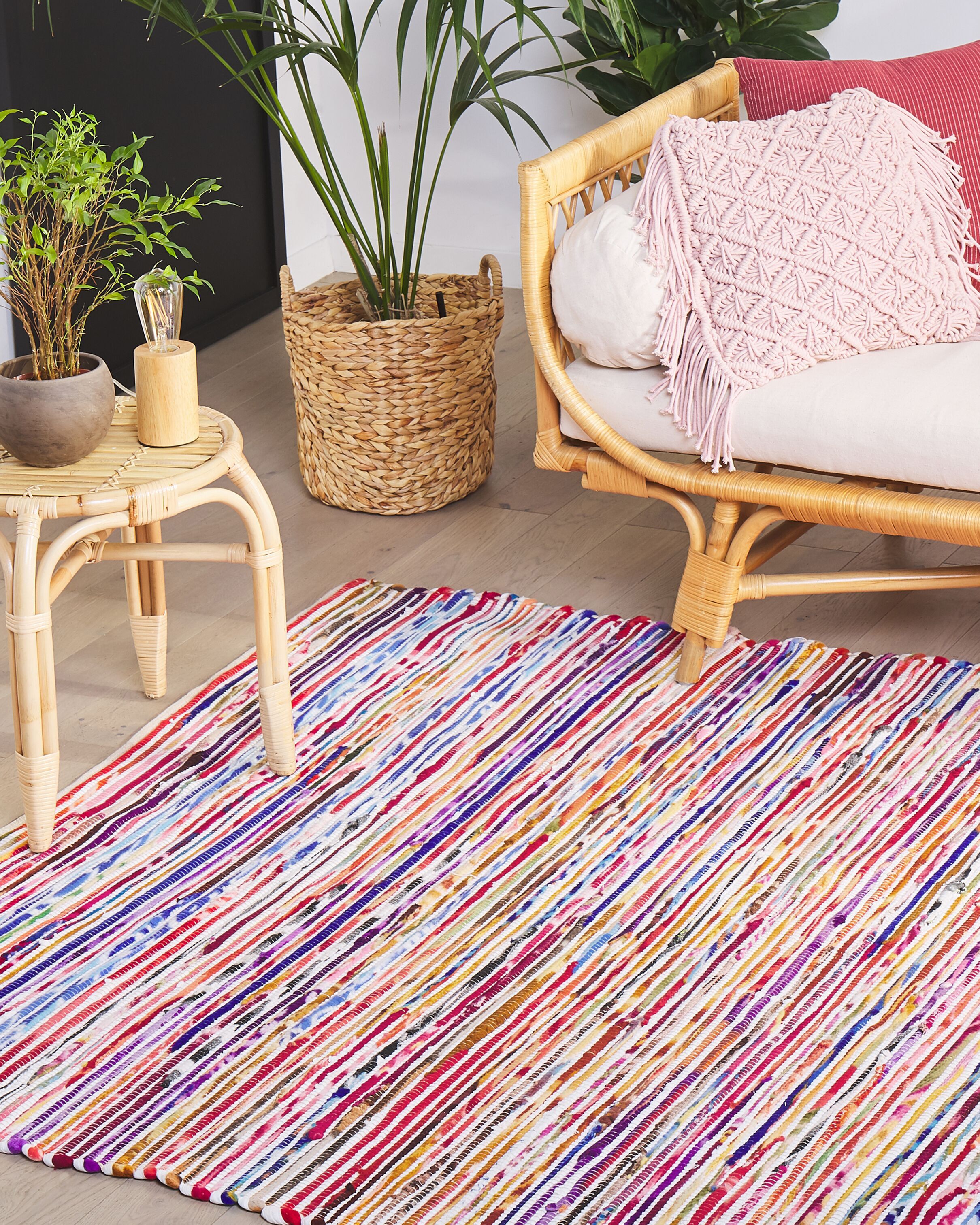 Rug BARTIN White 160 x 230 cm