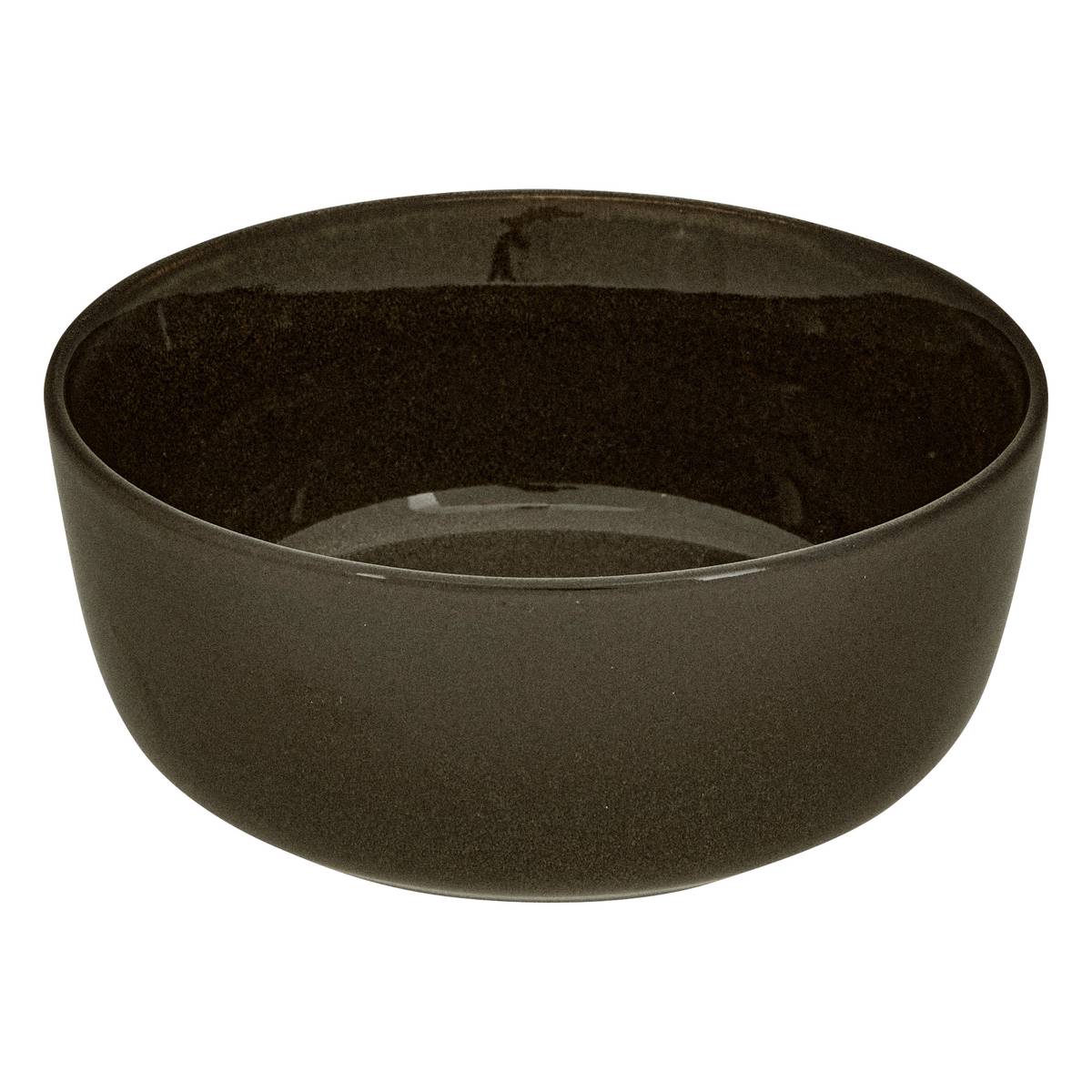 Bowl "Unknown Land" Earthenware, D.15 cm, Brown