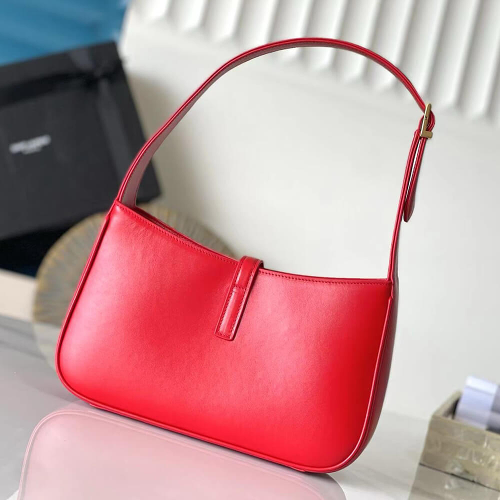 YSL LE 5 A 7  Hobo Bag In Smooth Leather1:1High-quality replica